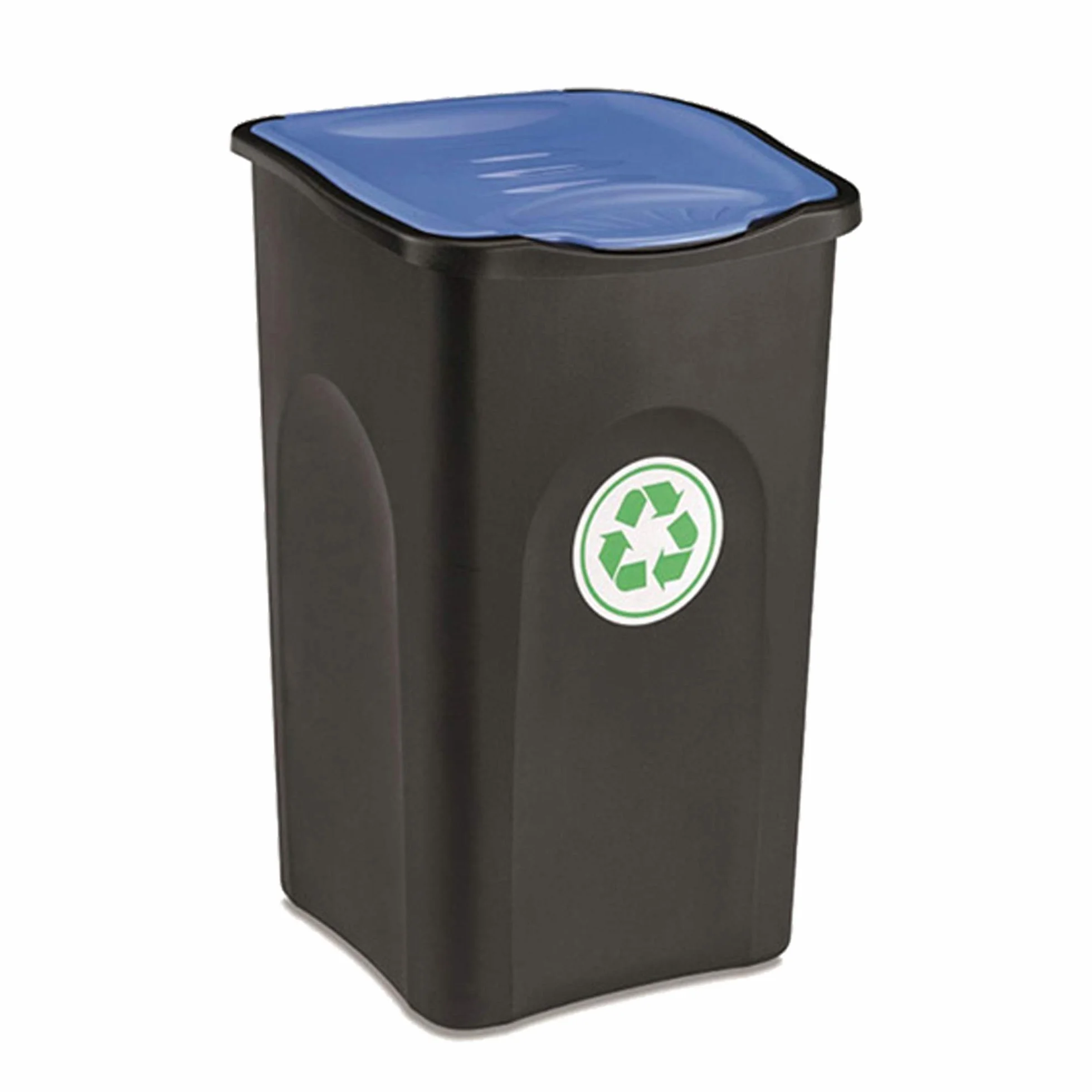PATTUMIERA ECOGREEN 50LT NERO BLU