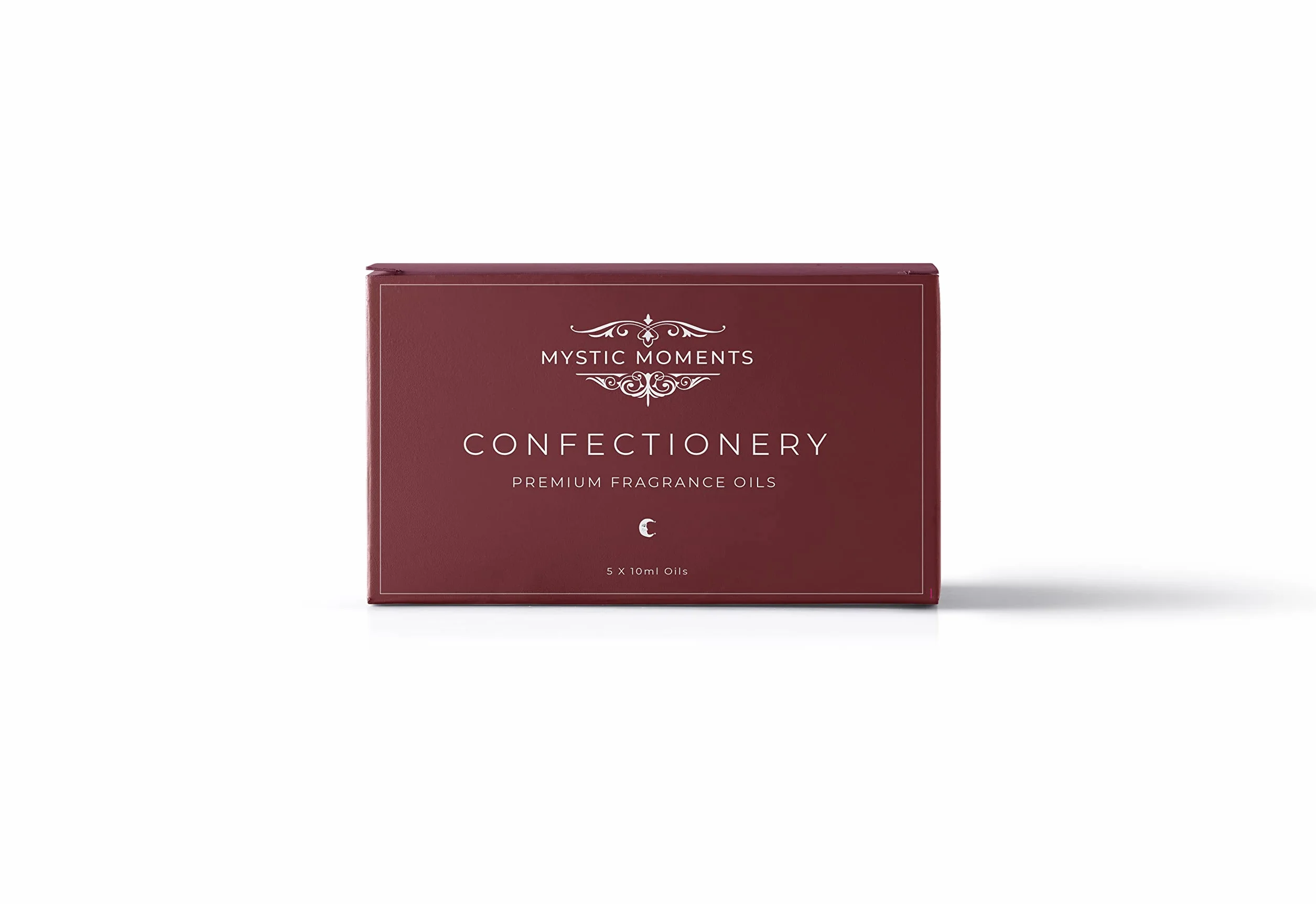 Mystic Moments | Kit Regalo Iniziale di Oli Profumati Confetteria 5x10ml | 5 Oli Profumati Dolci Ispirati alle Caramelle | Divertente Fragranza per la Casa