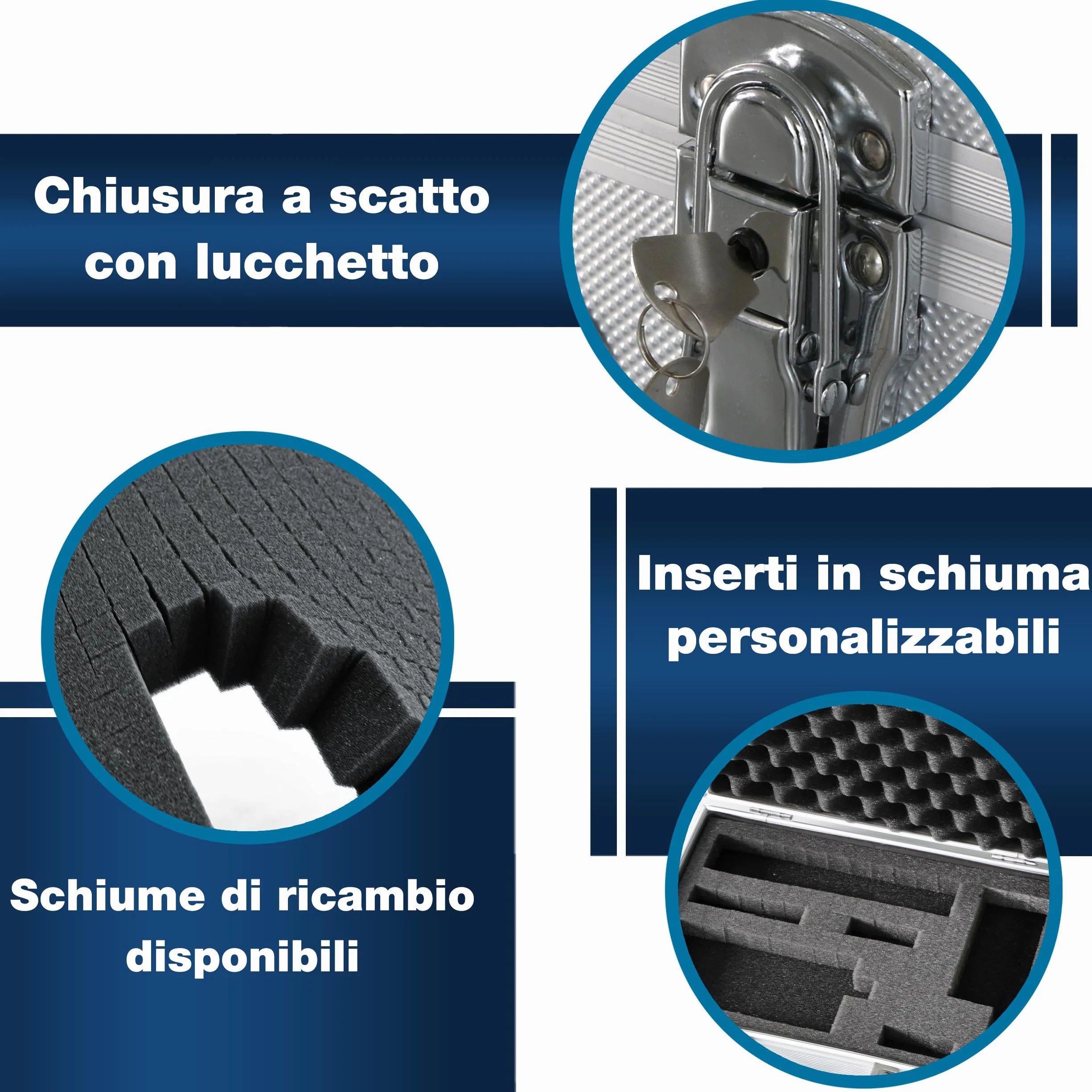 Peaktech 7265, Custodia Universale per Strumenti di Misura, 1, 390 x 280 x 100 mm