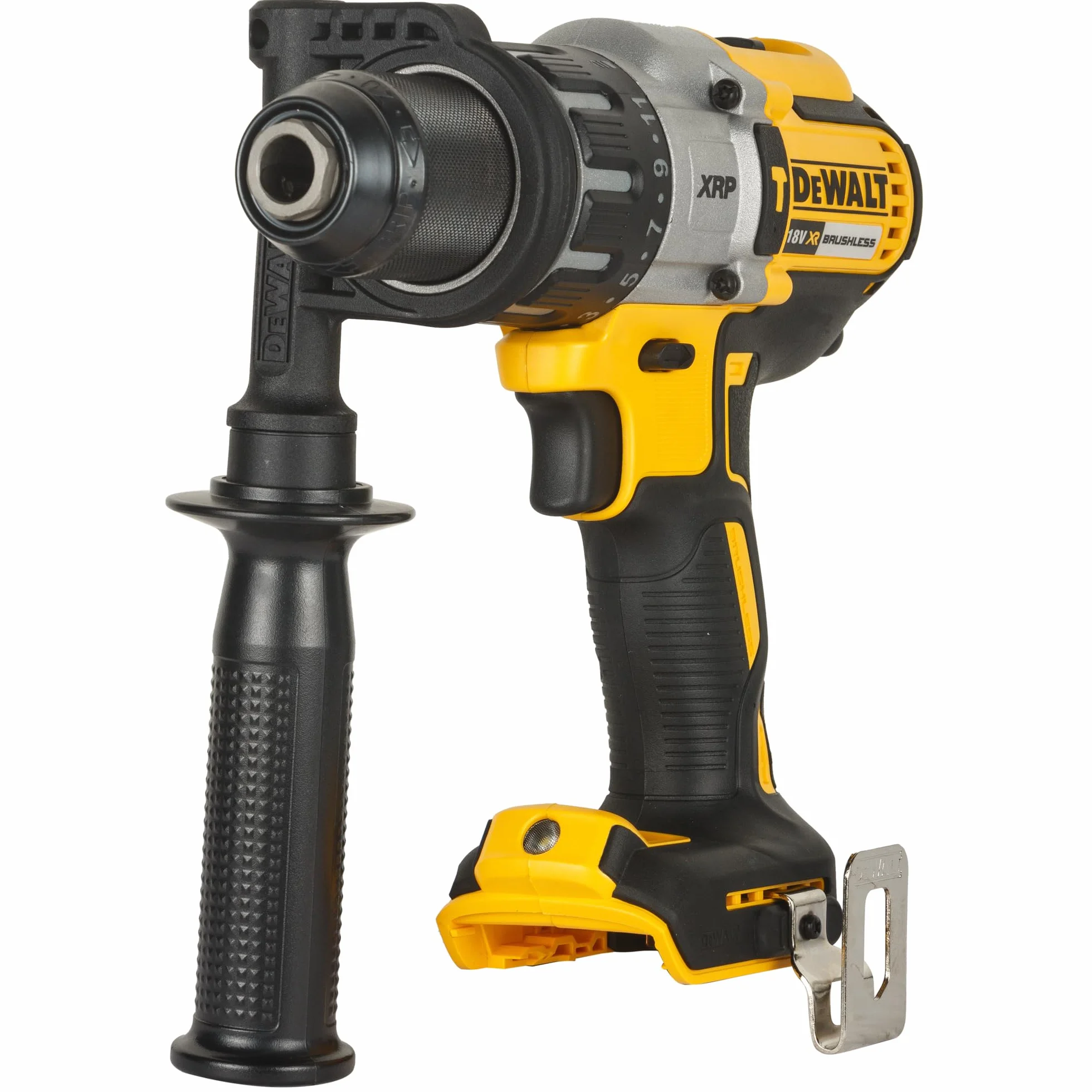 DeWalt DCD996NT-XJ Trapano con Percussione XRP 3 Velocità TSTAK Corpo Macchina Giallo Argento