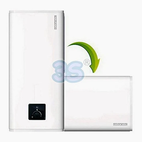 Scaldabagno elettrico VERTIGO Atlantic 80 lt - ultrapiatto installazione verticale o orizzontale