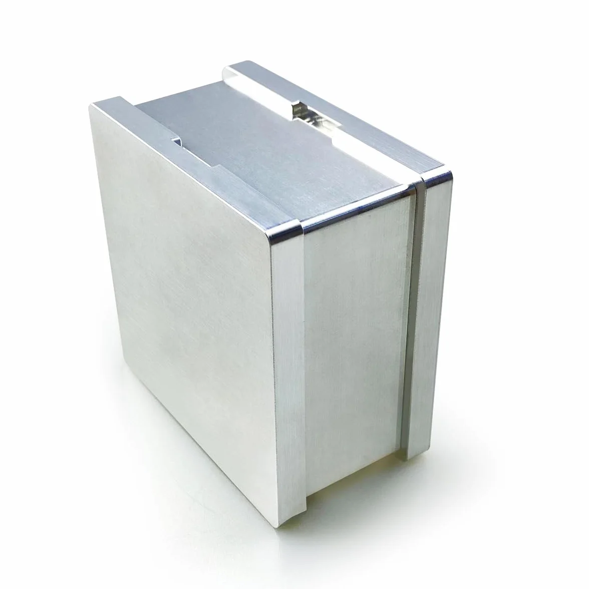 6,3x6,3 cm quadrato colofonia pre-stampo, stampo in metallo pre-pressa per l'estrazione senza solventi fai da te