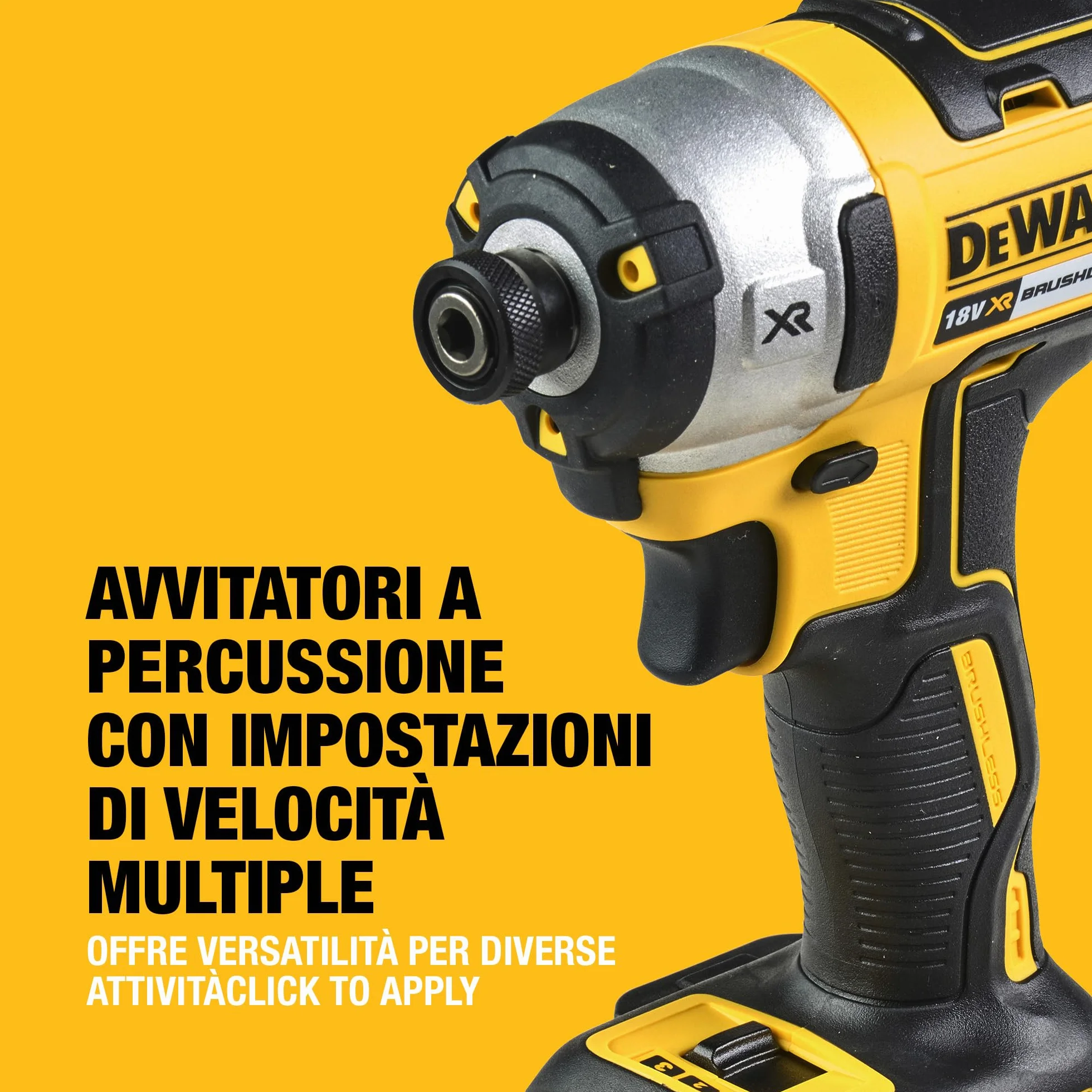 DEWALT XR 18V kit di 4 utensili, DCK422P3T-QW