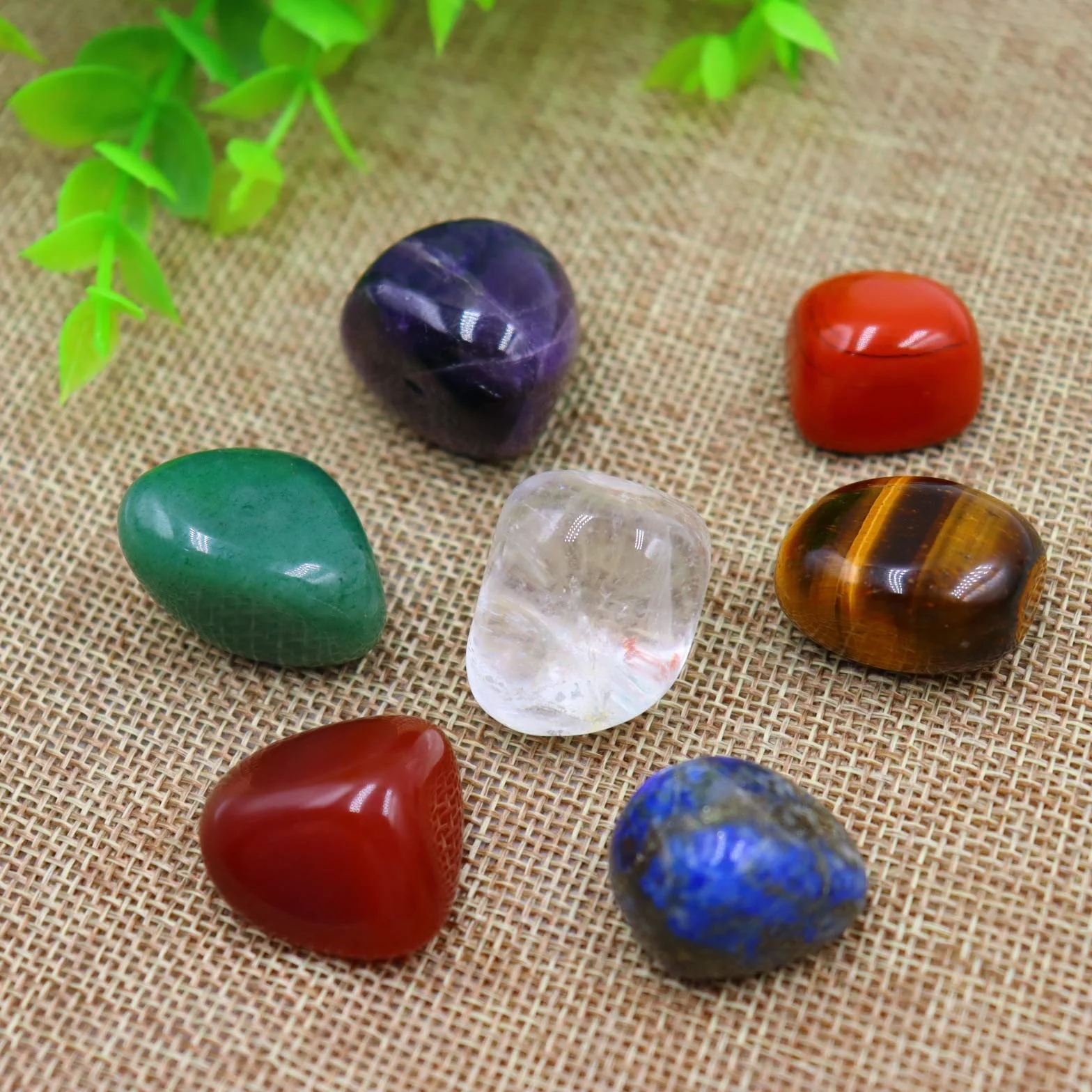 Pietra dei Chakra, Cristallo Curativo di Meditazione Reiki (7 set)