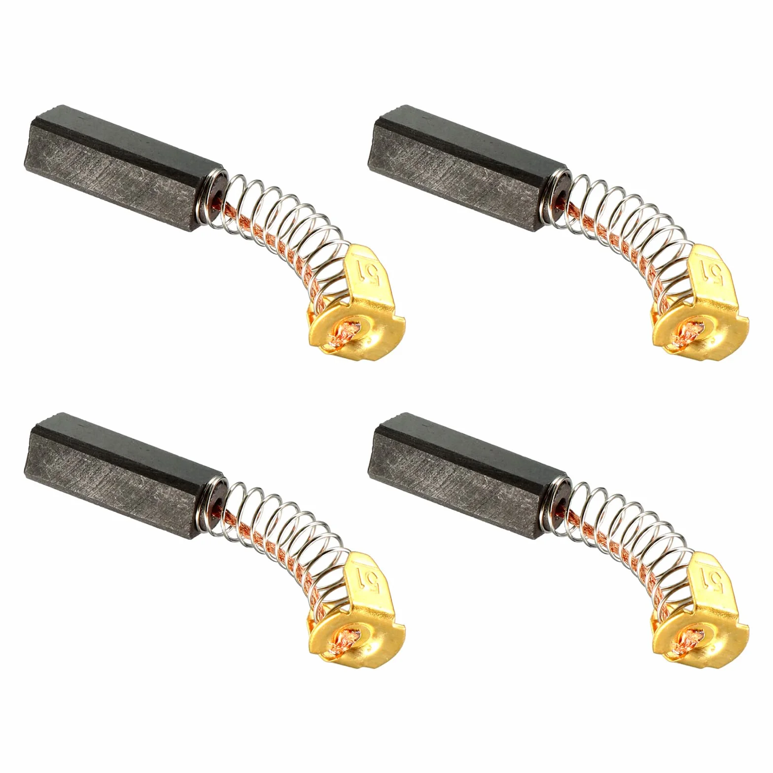 QUARKZMAN 20mm x 7mm x 6mm Carbonio Spazzola, Spazzola di Carbone di Ricambio 4pz Motore Carbonio Spazzola Carboncini Motore Elettrico per Utensili Elettrici