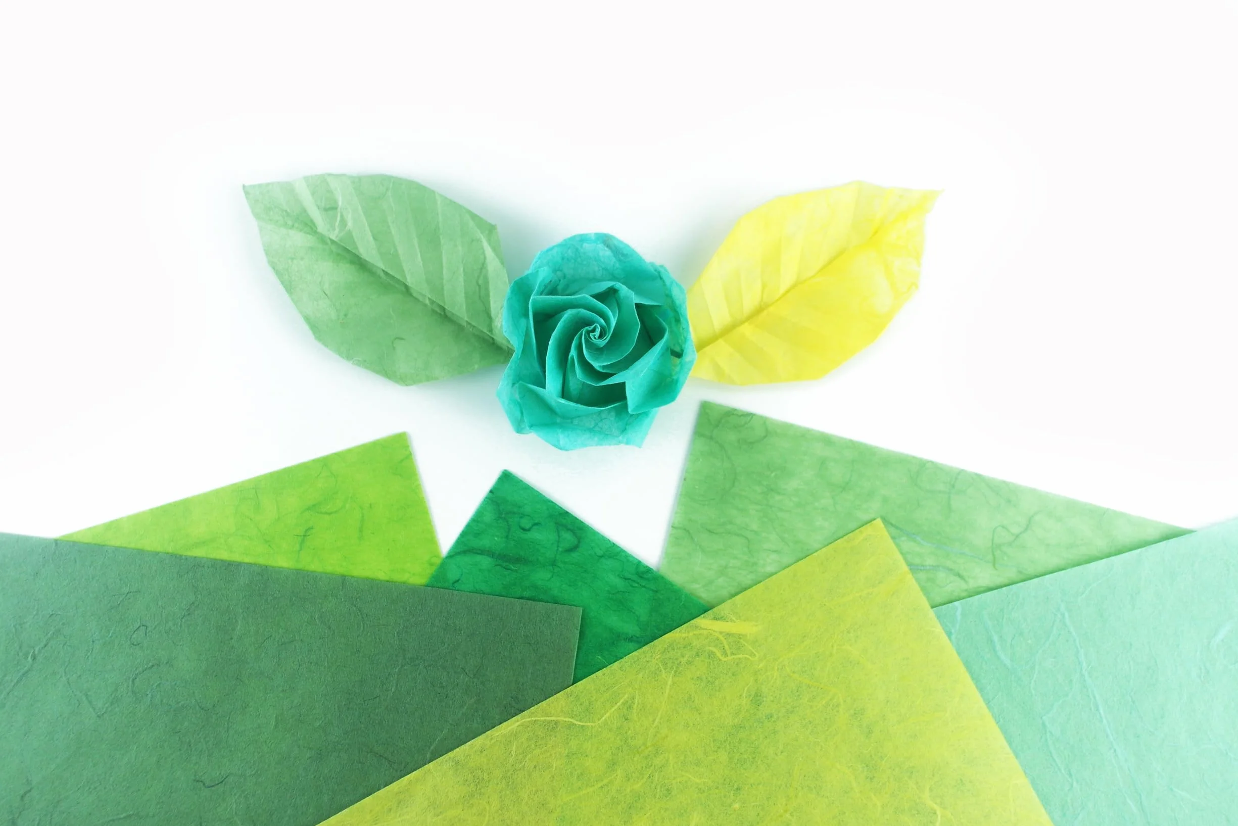 Carta di gelso Washi assortita 50 fogli per origami decoupage