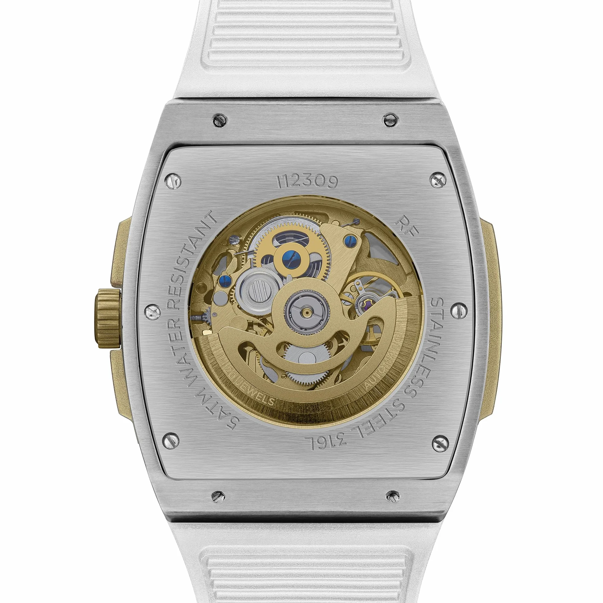 Ingersoll The Challenger orologio automatico uomo 42 mm quadrante blu cinturino poliuretano blu