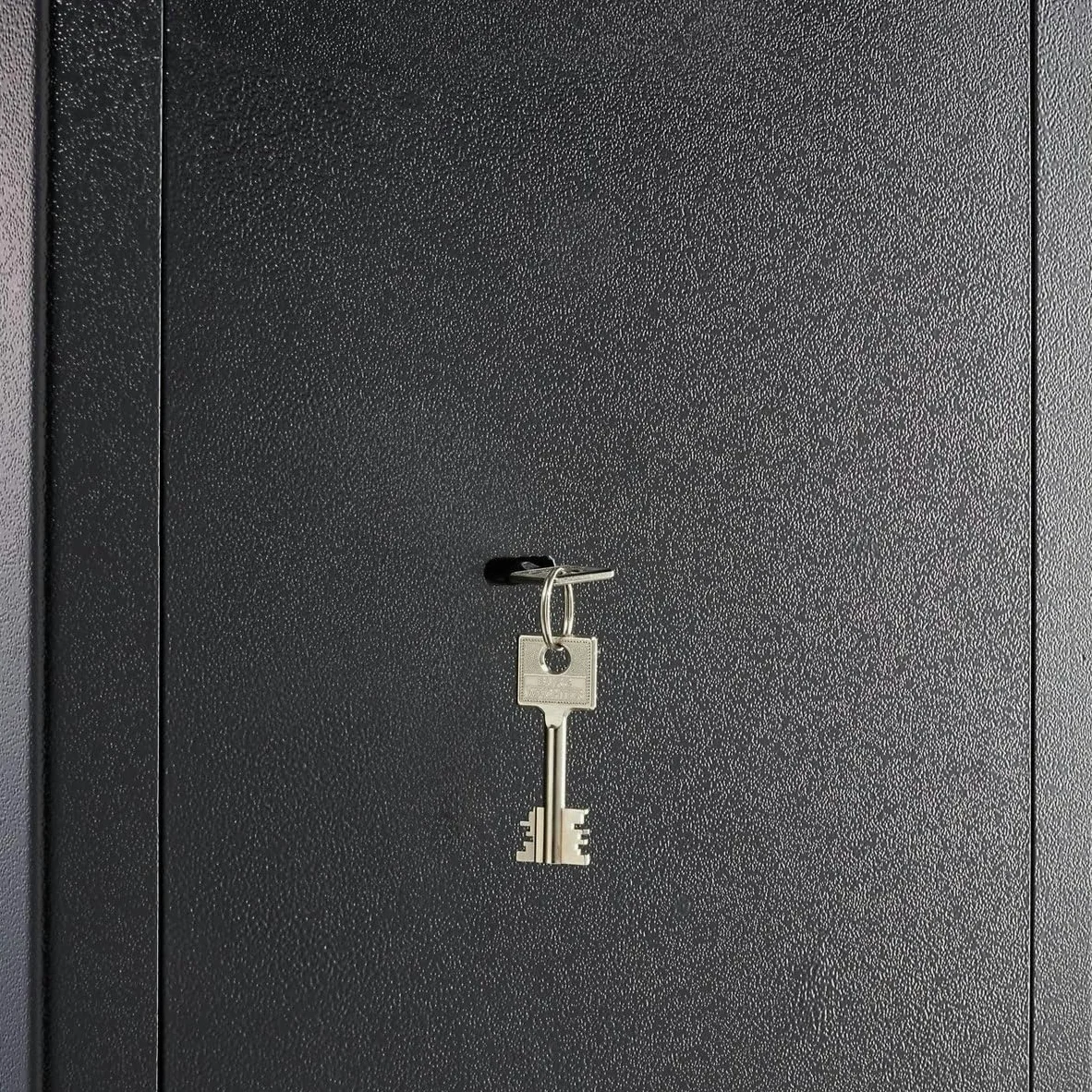BURG-WÄCHTER Cassaforte a mobile con chiave, Home-Safe, Classe sicurezza B, Protezione antincendio DIN 4102, Testata VdS, Certificata ECB-S, 45,3 l, 49 kg, H 240 S, Nero