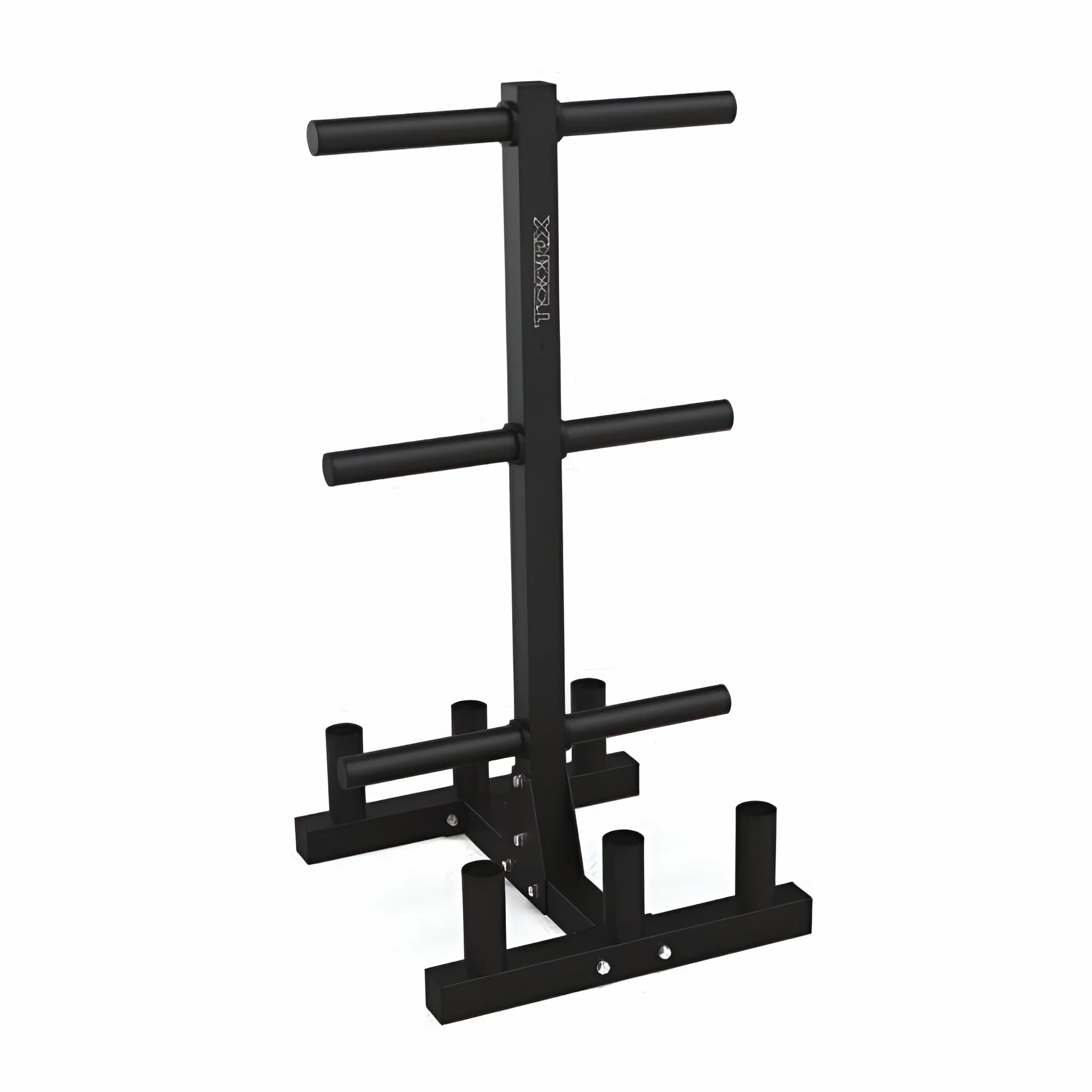 Toorx Porta Pesi Bumper Muscle Toorx Pro Rbv Verticale, Modern, Metallo, 6 Barre, 70x70x140,5 cm