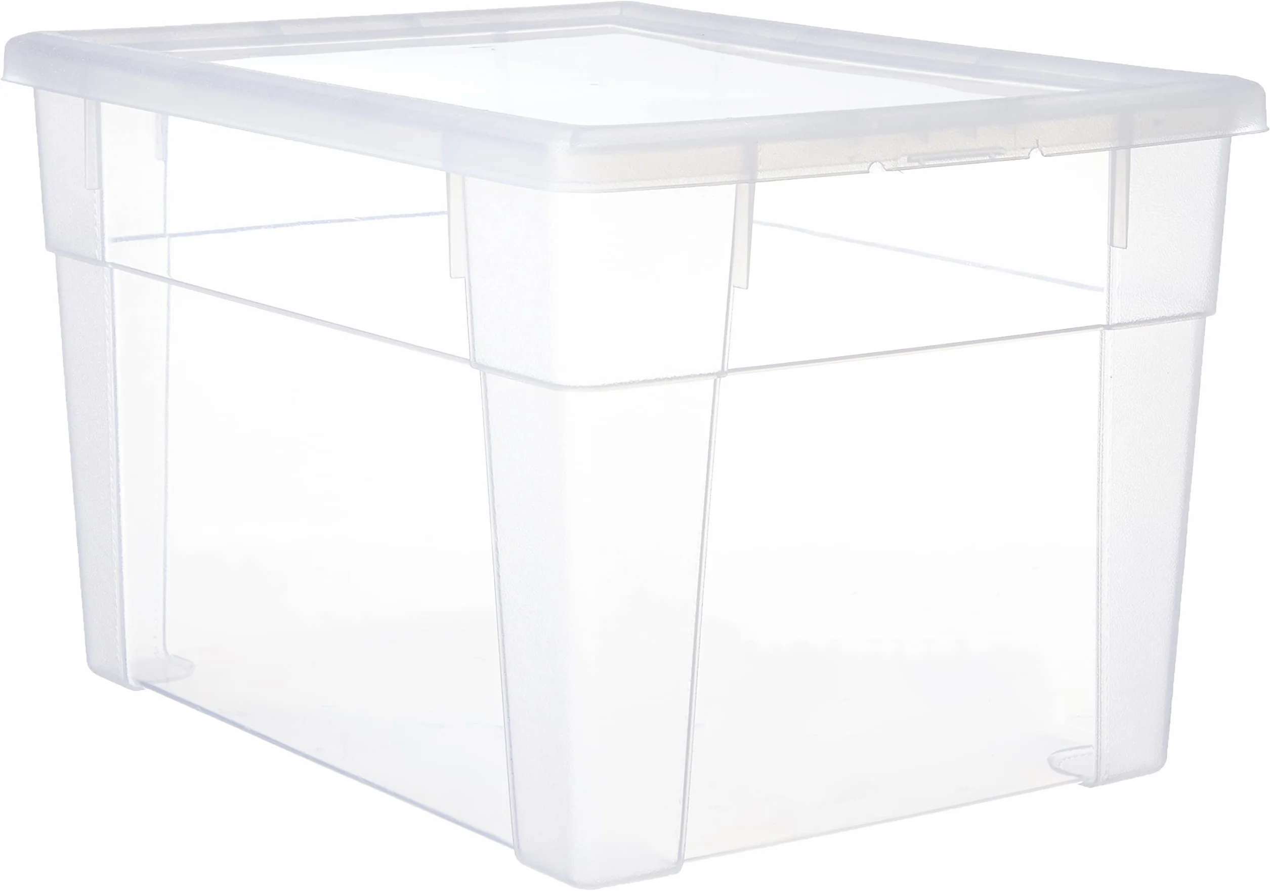 Stefanplast Visualbox Scatola di plastica Bianco Trasparente 39 x 29 x 24 cm