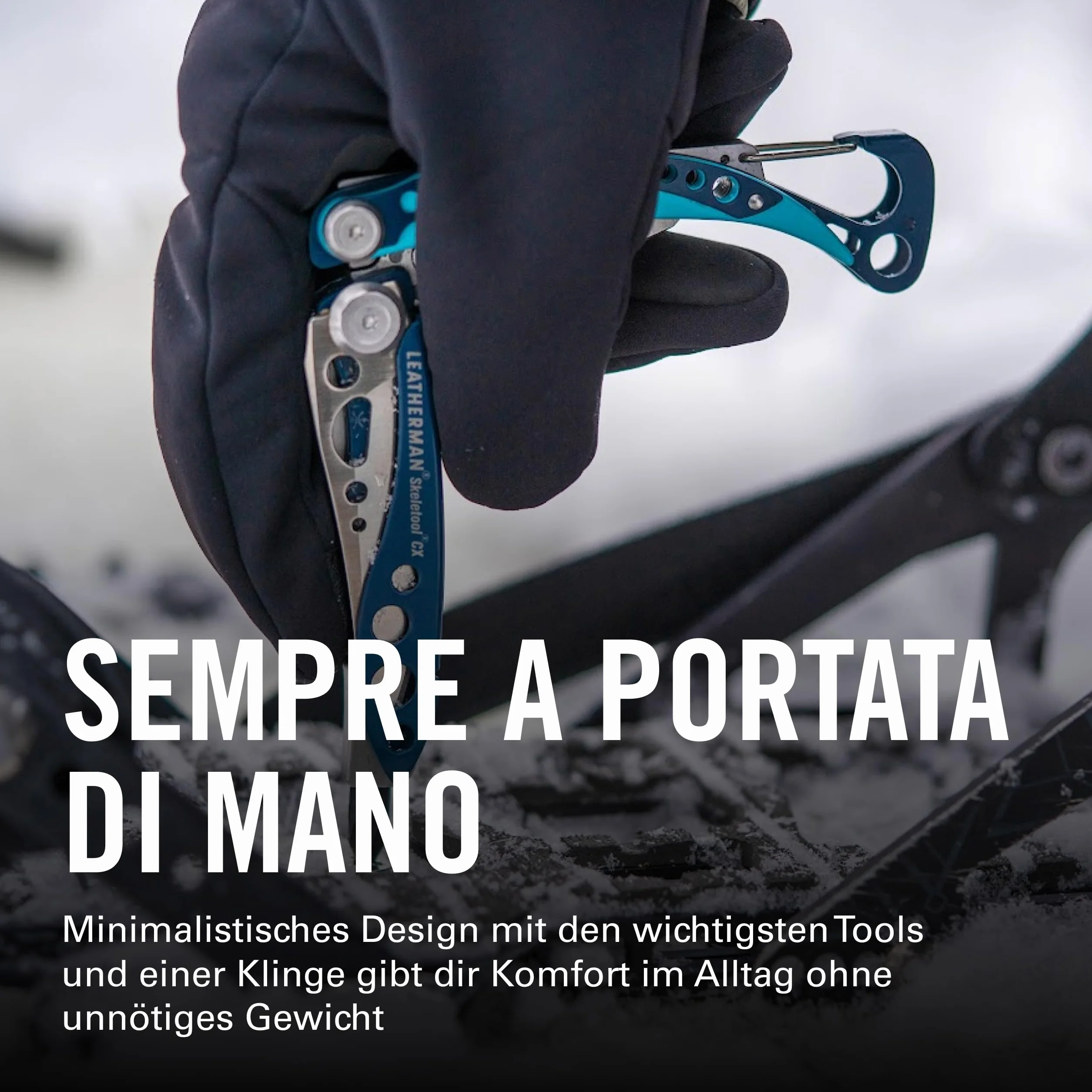Leatherman Skeletool CX - Multiutensile 7-in-1 per il Campeggio e la Sopravvivenza - Acciaio Inossidabile, Verde