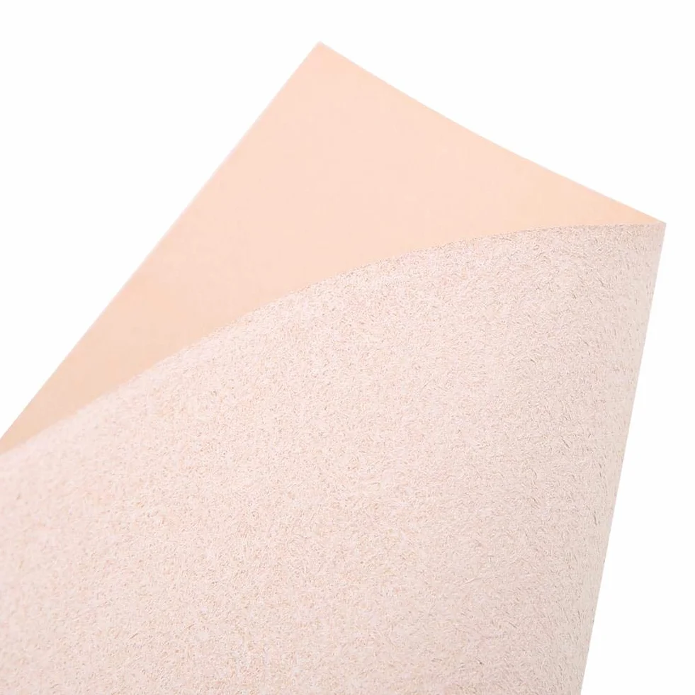 Walfront Pelle Conciata al Vegetale Naturale Genuina Marrone per Fai da Te Portafogli Cintura Scarpe Spessore 8.3 * 5.5 * 0.04 inches
