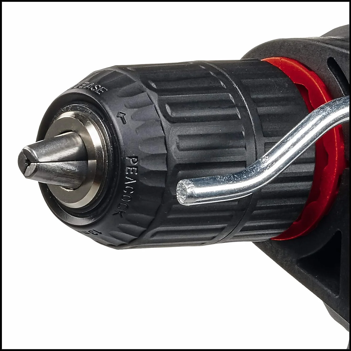 Einhell Trapano a percussione TC-ID 720/1 E (trapanatura/percussione, mandrino da 13 mm, regolazione elettronica dei giri, interruttore blocco funzionamento continuo, impugnatura supplementare)
