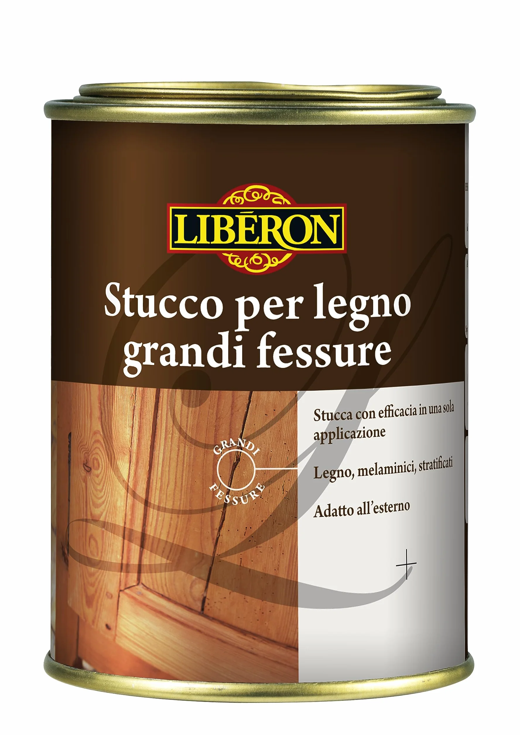 Libéron Stucco per Legno Grandi Fessure Bianco 200 ml