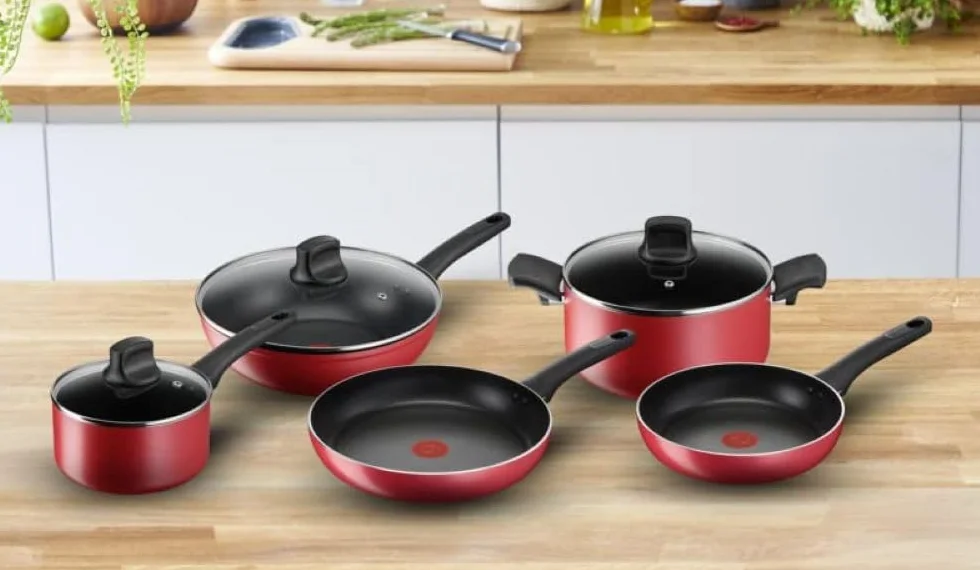 Lagostina Cucina Mediterranea Casseruola Fonda Antiaderente Alluminio Ø 18 cm Thermo-Signal