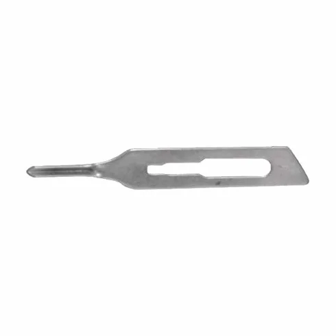 Lame Sgorbie Sterili Inox - misura 1 mm - Scatola 12 pz.