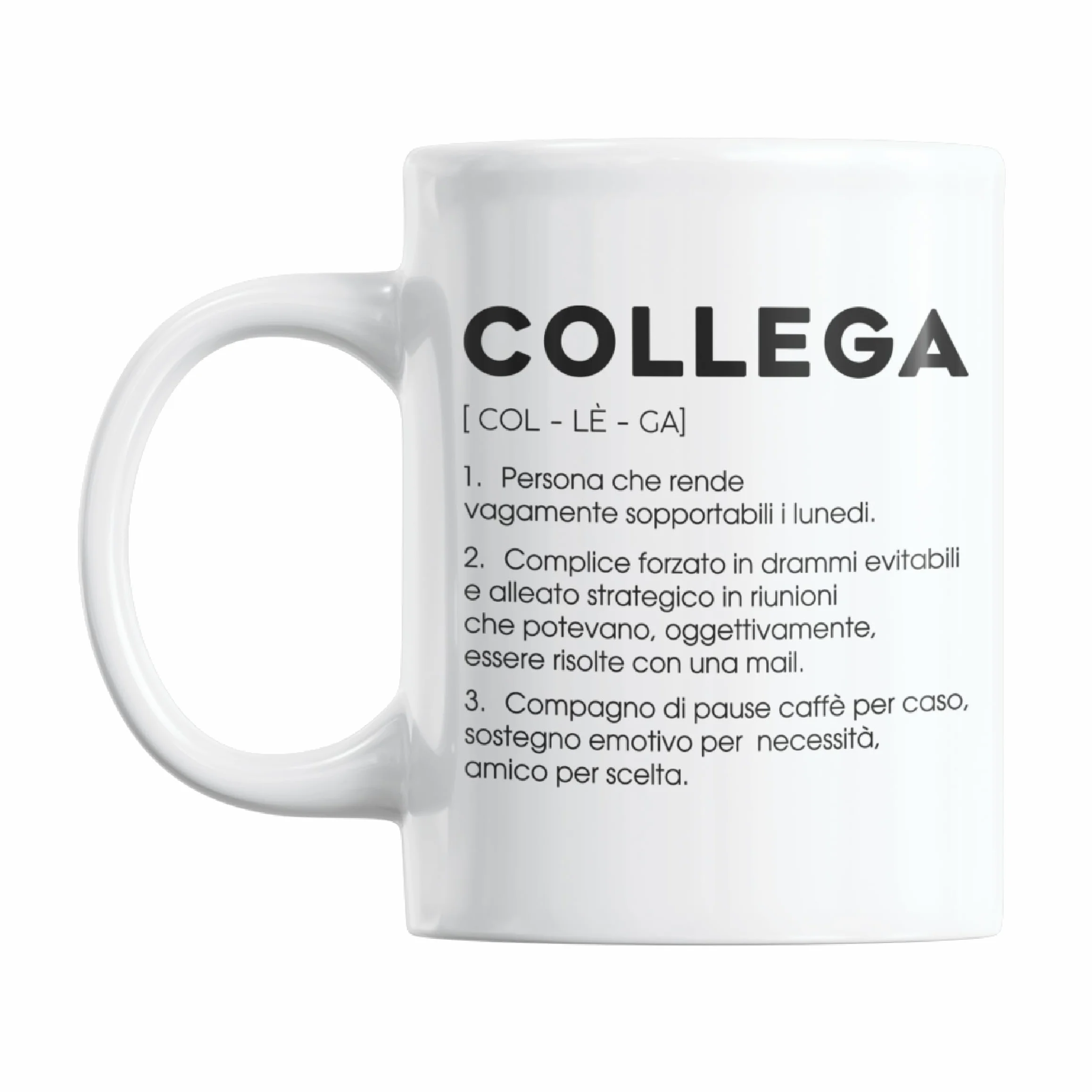 Gesar Tazza Mug Divertente Regalo Collega Uomo Donna Coffee Cup con Frasi Simpatiche