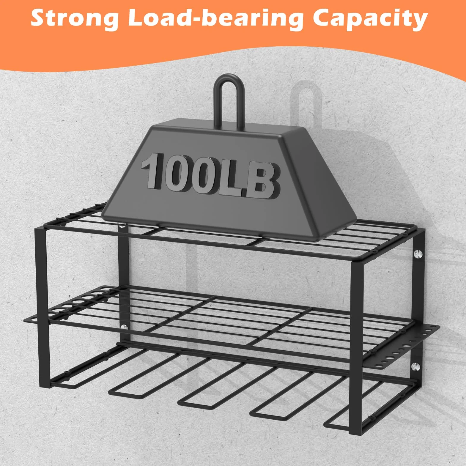 Organizer per utensili elettrici, Organizer Per Attrezzi, supporto da parete per trapano a grande capacità, organizer e portaoggetti per attrezzi, rack per riporre attrezzi per Garage Officina