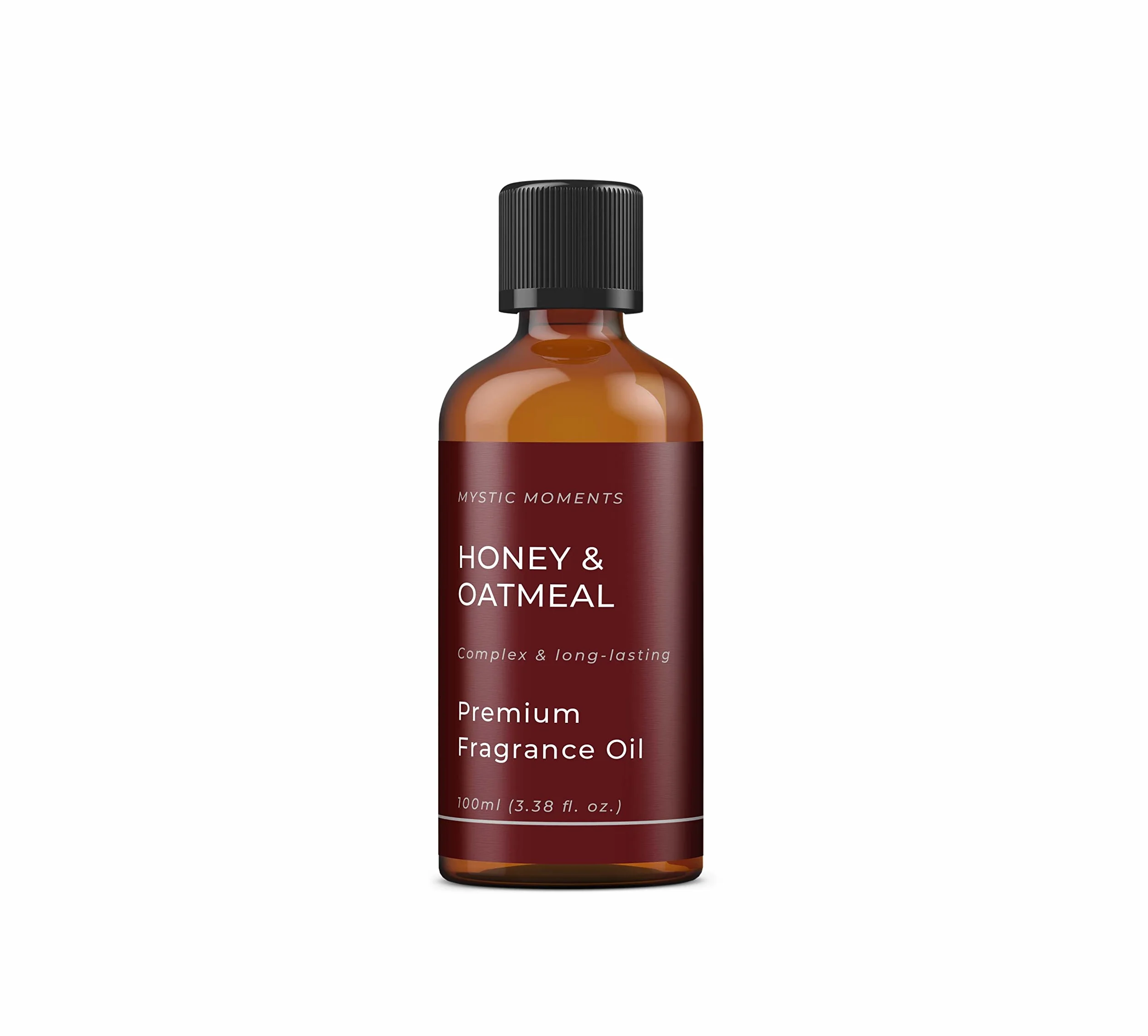 Mystic Moments | Olio di fragranza di miele e farina d'avena - 100 ml - perfetto per saponi, candele, bombe da bagno, bruciatori di olio, diffusori e articoli per la cura della pelle e dei capelli