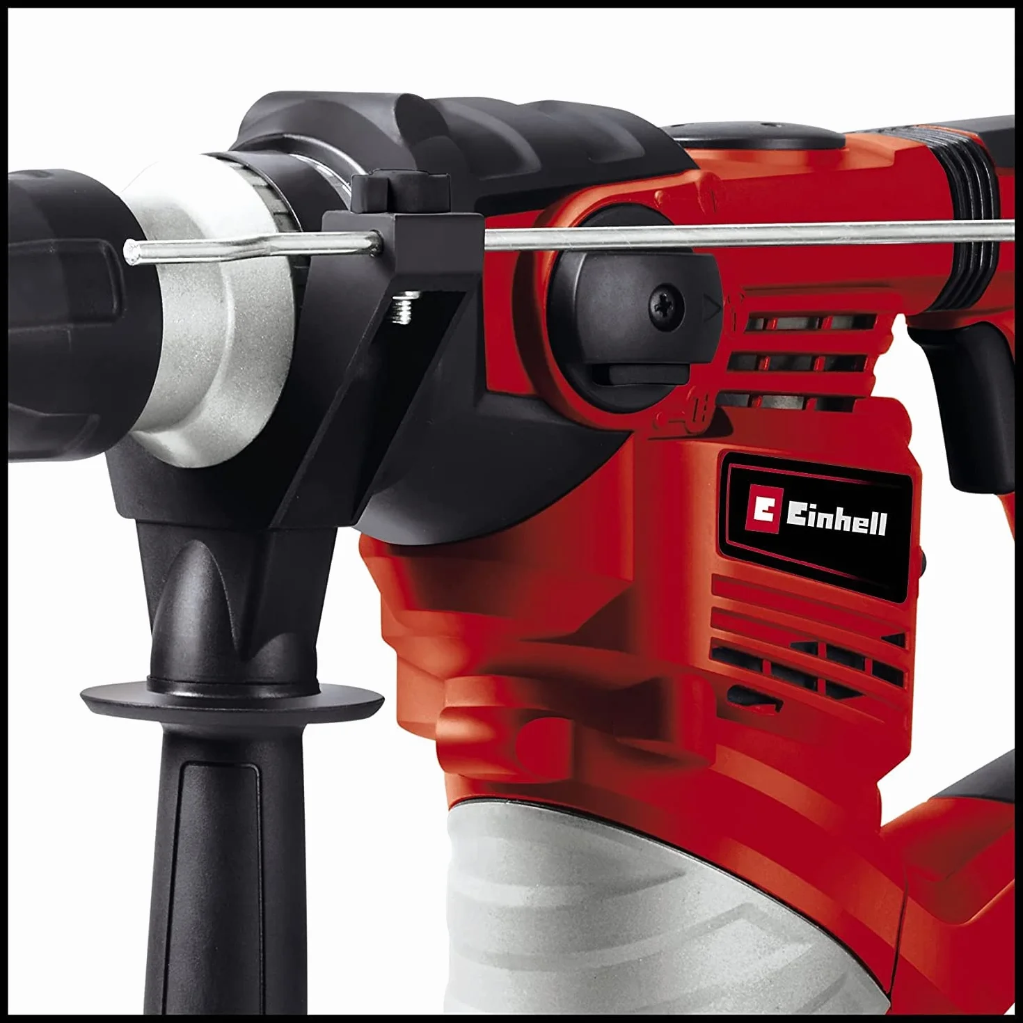 Einhell Tc-Rh 1600 Martello Tassellatore 4 Funzioni, 220-240 V, 1600 W, Rosso Nero, 44 X 36.5 X 13 Cm
