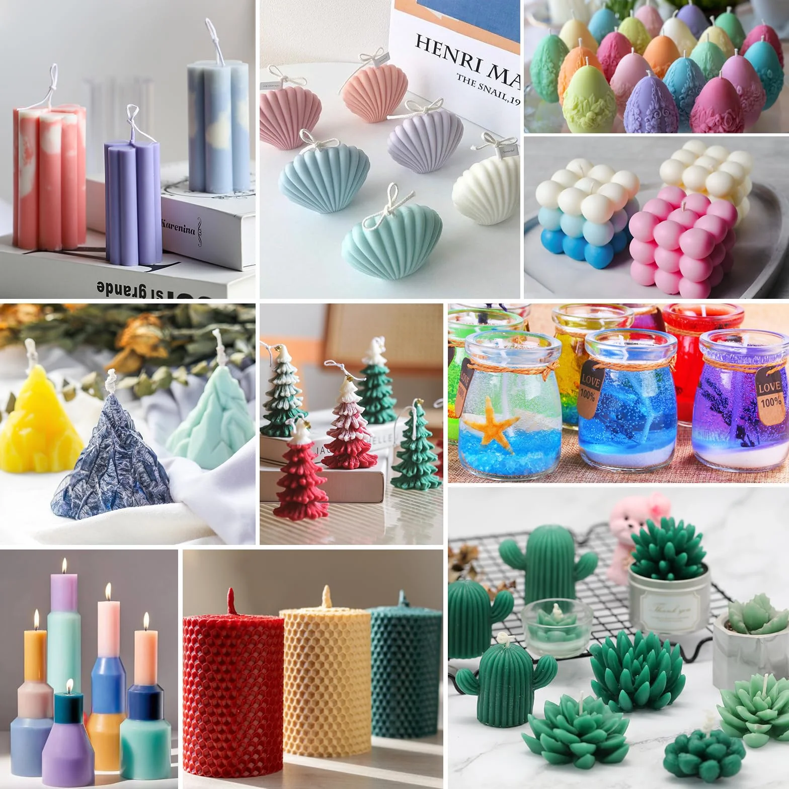 Coloranti Per Candele - 20 Colori Per Cera, Ideali Per Fai Da Te. Adatti Per Cera Di Soia, D'Api, Paraffina, Gel E Di Palma