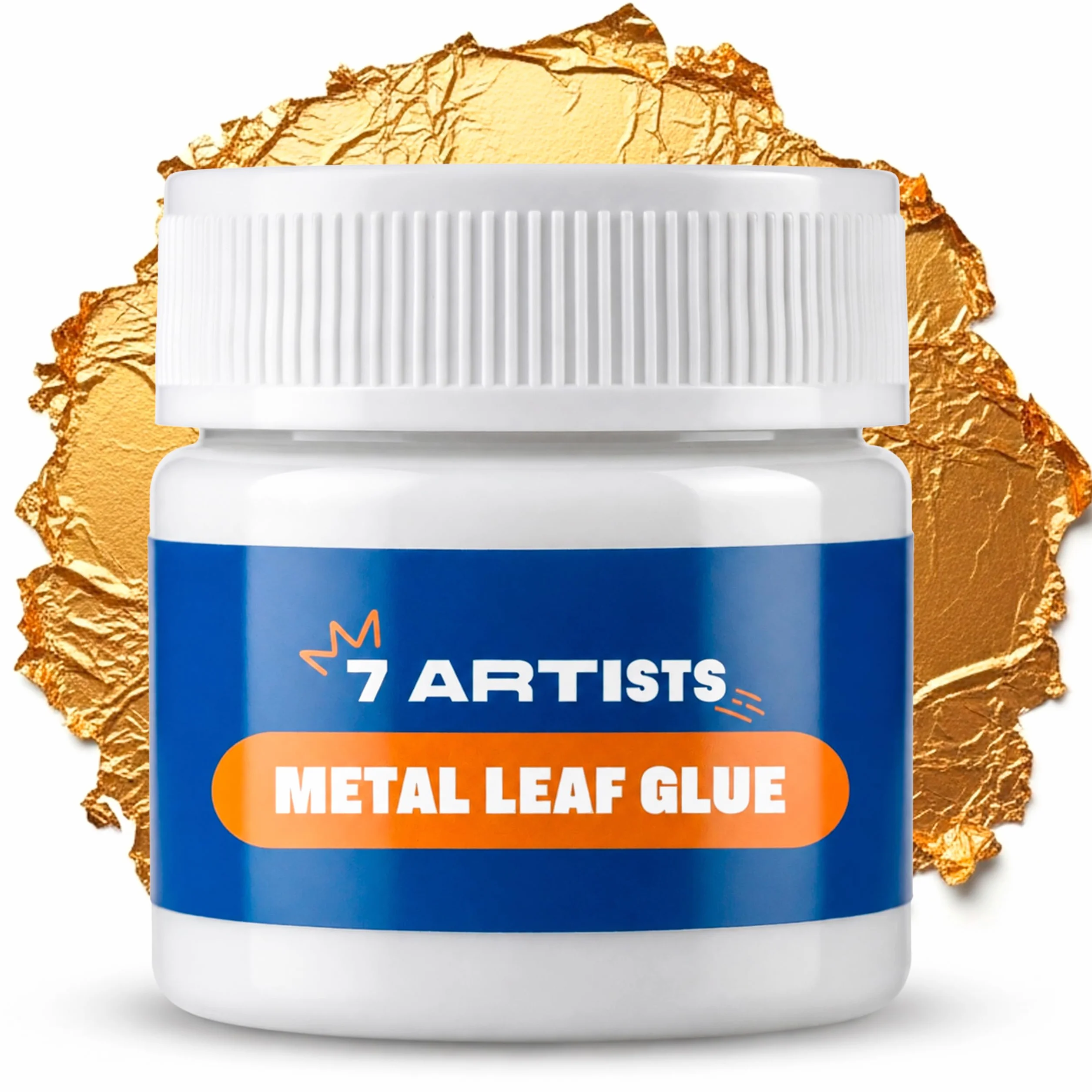 Missione per Foglia Oro 50 ml – Colla per Foglia Oro a Base Acqua per Metallo in Foglio e Scaglie Metalliche | Missione per Doratura Decorazioni e Progetti DIY | Trasparente Dopo l'Asciugatura