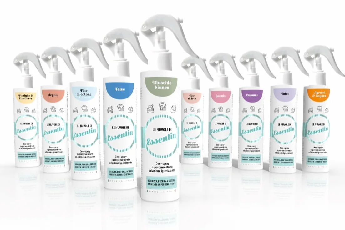 ESSENTIA Le Nuvole Profumo Igienizzante Spray Fior di Cotone 250 ml
