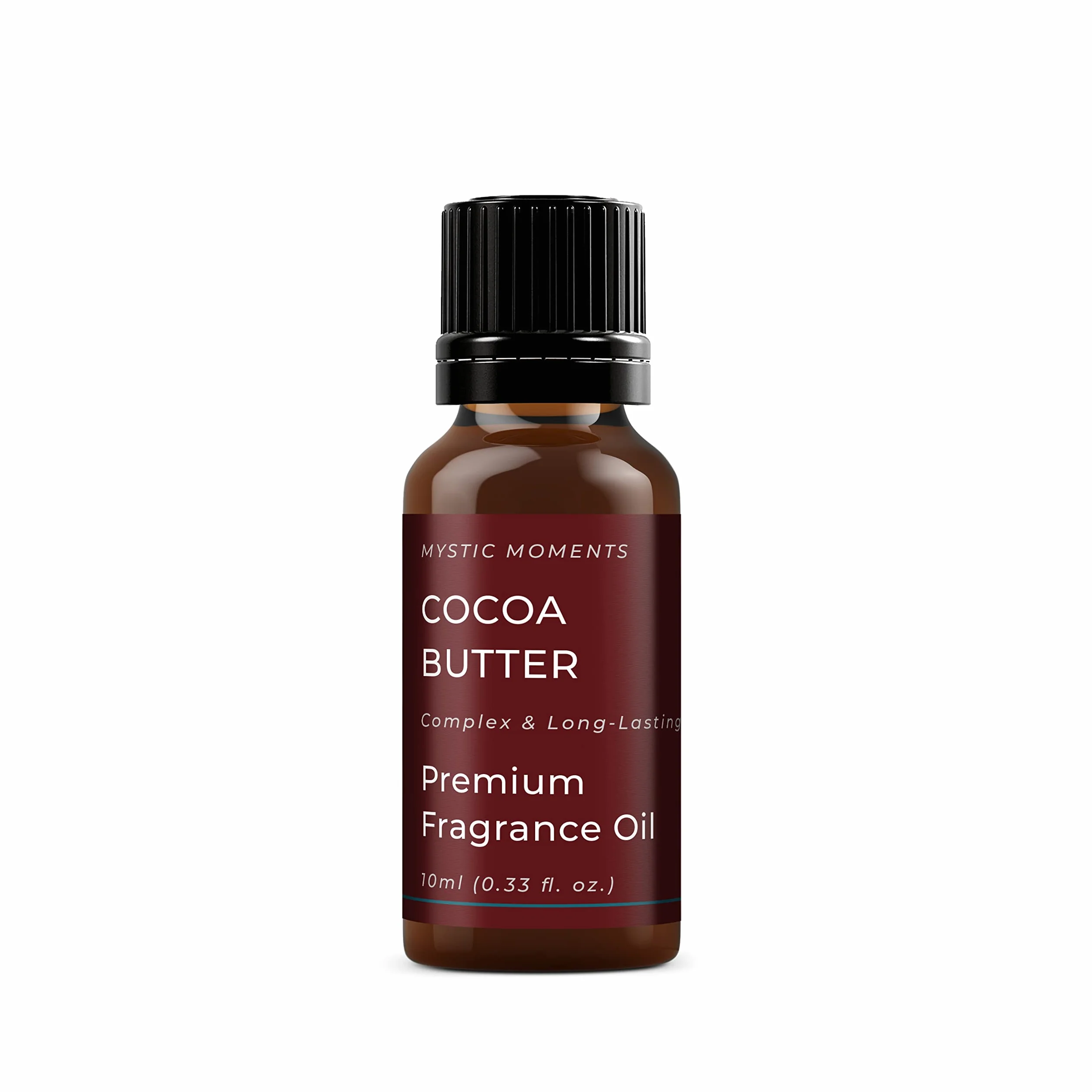 Mystic Moments | Olio di fragranza di Burro di Cacao - 10 ml - Perfetto per saponi, Candele, Bombe da Bagno, bruciatori di Olio, diffusori e Articoli per la Cura della Pelle e dei Capelli