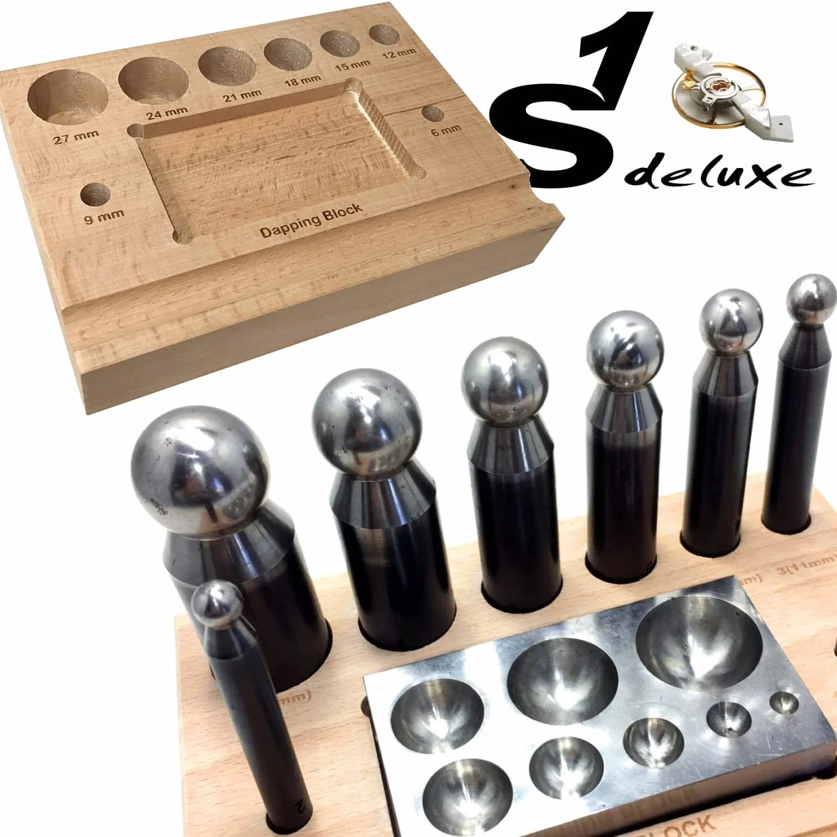 S1 Deluxe 8 imbottitori, bottoniera con base in legno