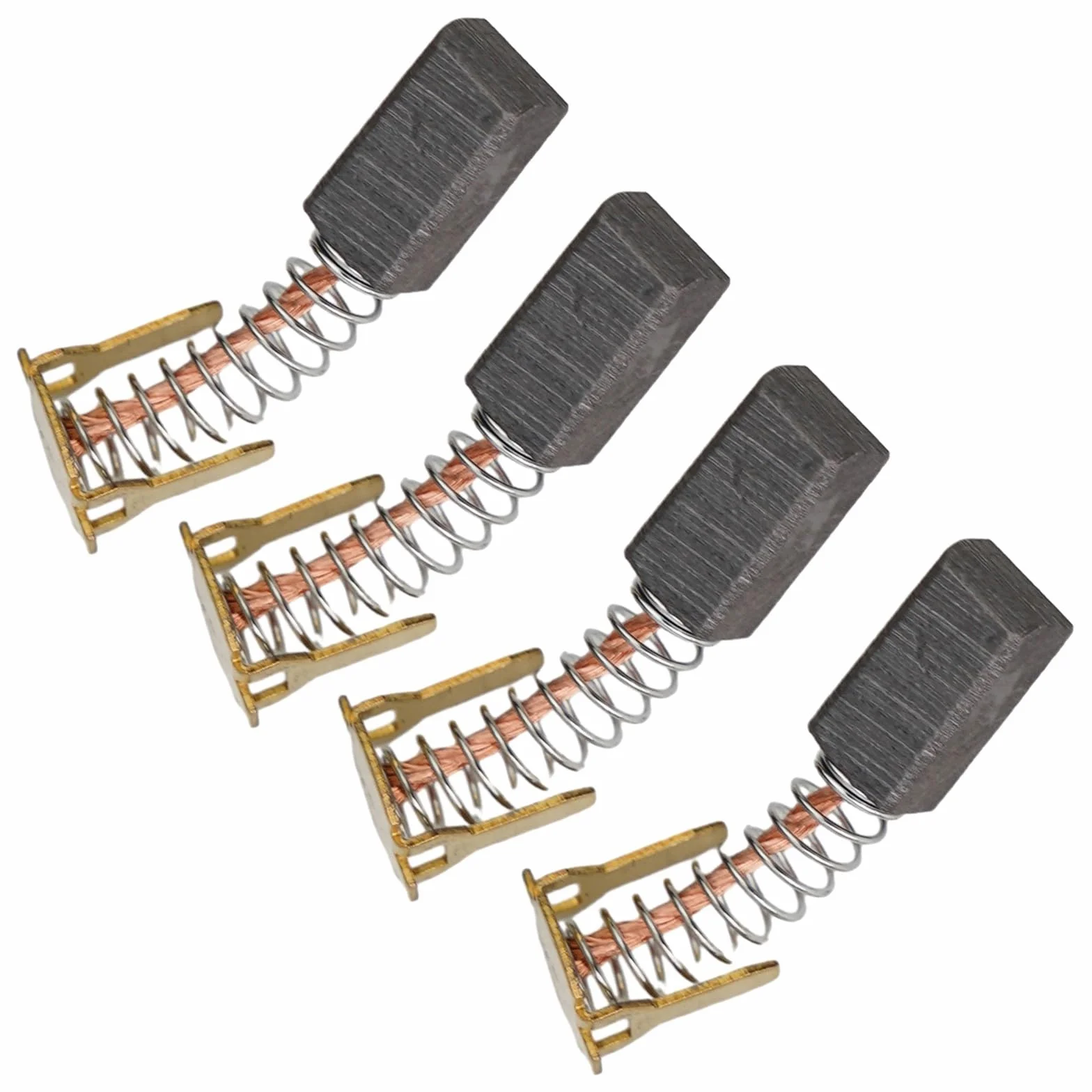 4 spazzole di carbone di ricambio per smerigliatrici da 5 x 6 x 12 mm, perfette per modelli come la serie G18DL