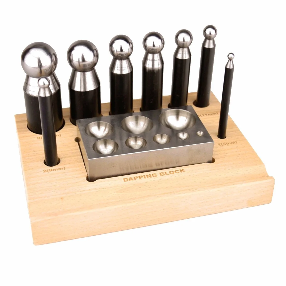 S1 Deluxe 8 imbottitori, bottoniera con base in legno