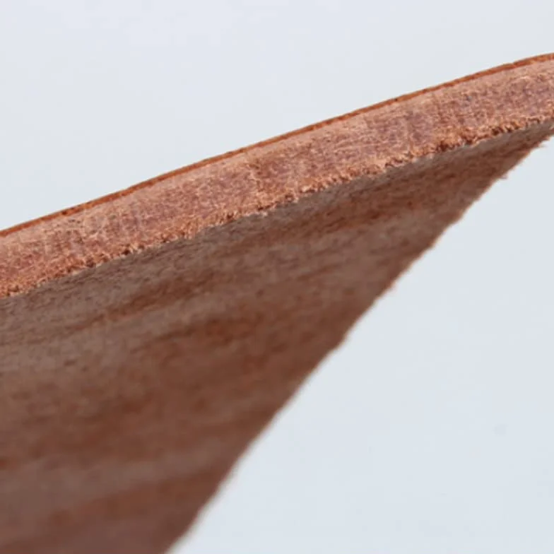 Pezzi di Pelle Bovina Vera da 5mm di Spessore, Pelle di Mucca Piena Grana Concia al Vegetale
