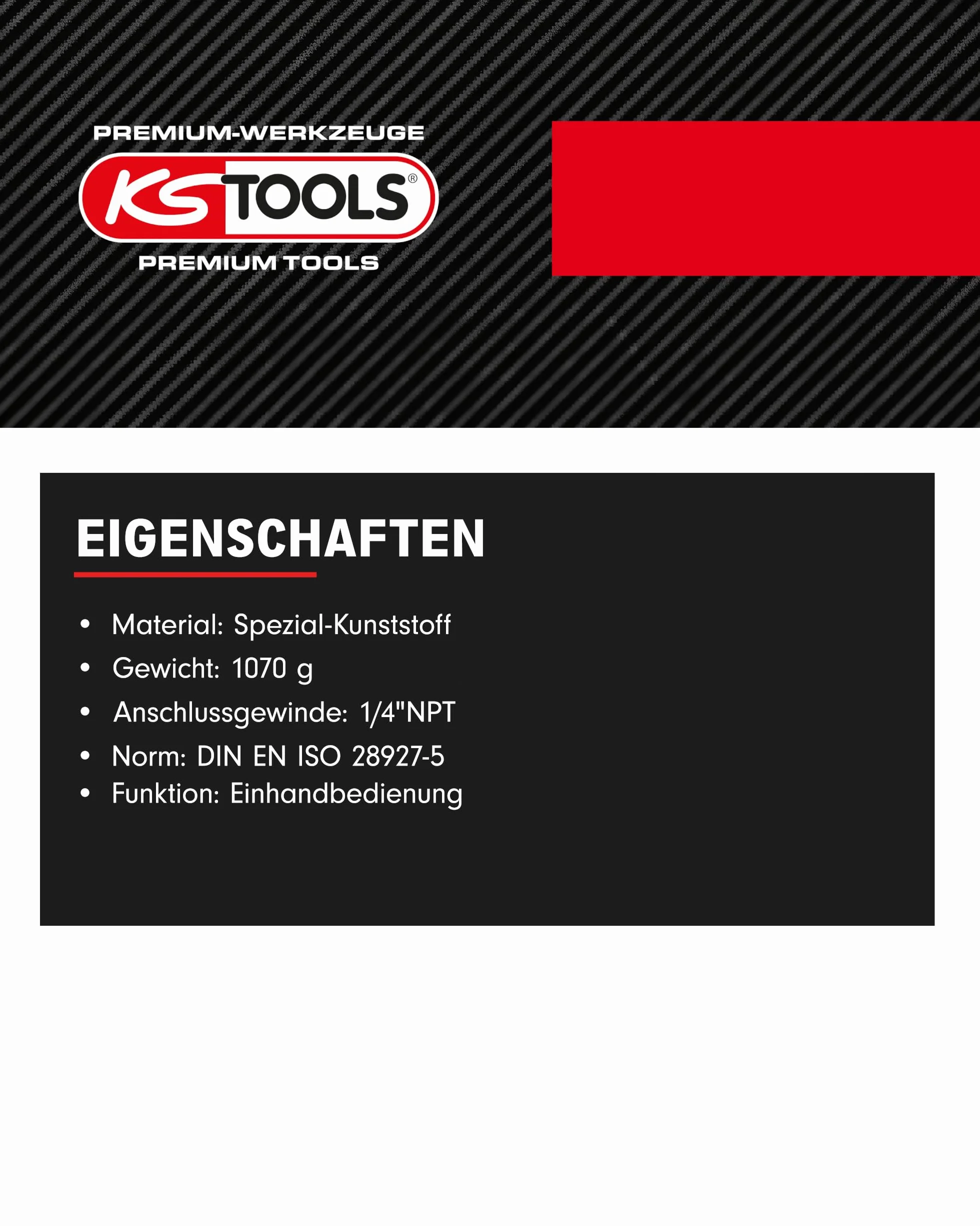 KS Tools 515.5465 Trapano angolare ad aria compressa 10 mm