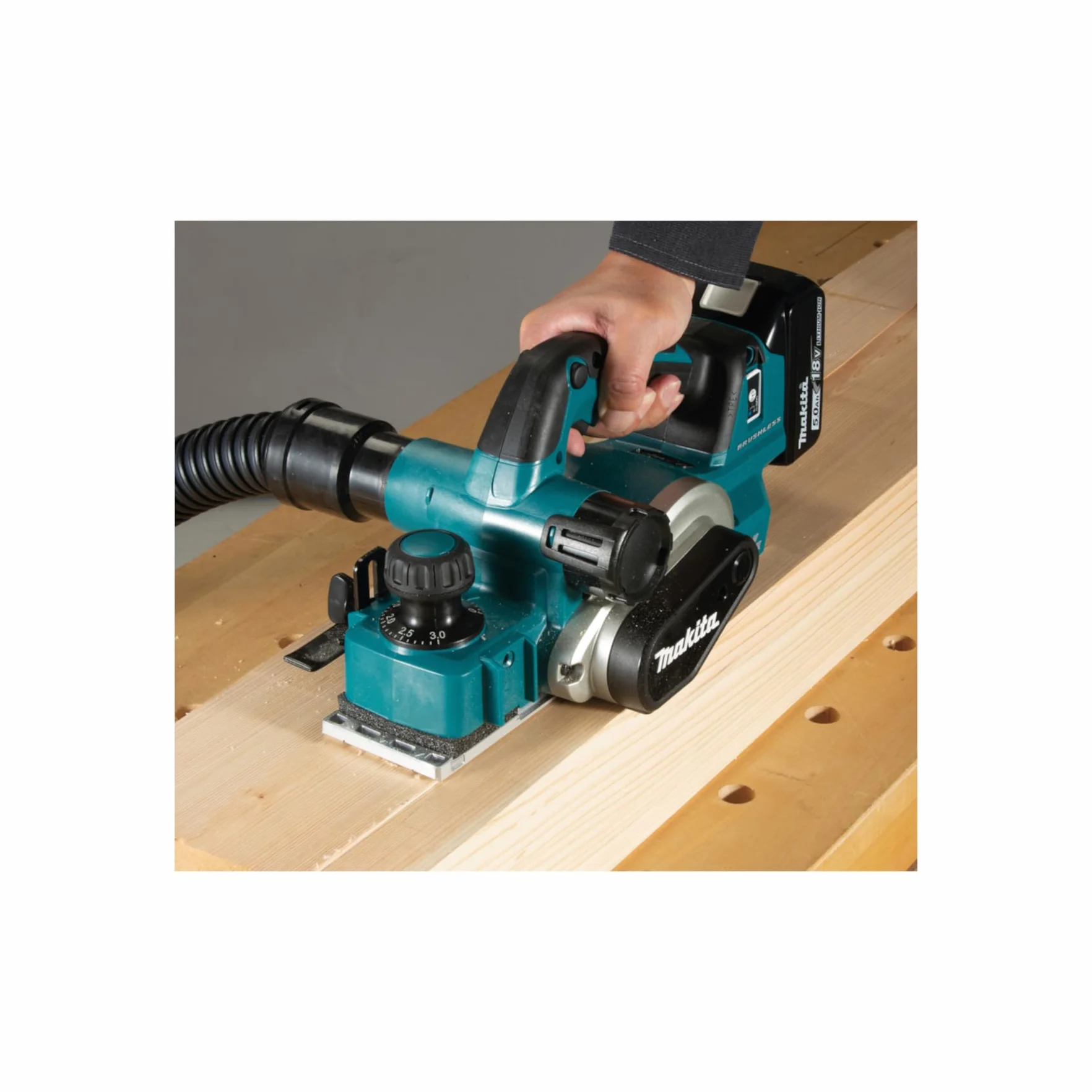 Makita DKP181Z Akku-PIALLA 18V 82mm (senza batteria e caricabatteria)