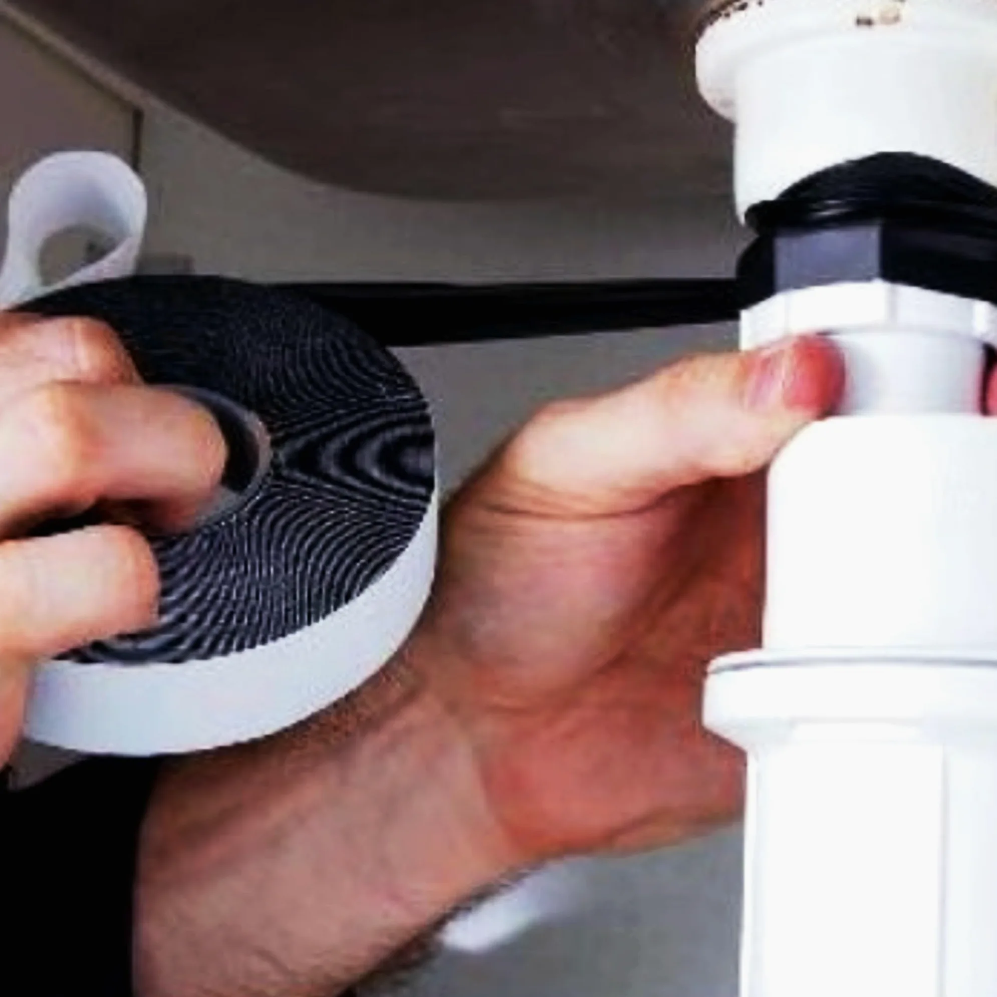 Bricoloco Nastro Isolante Vulcanizzabile Automatico Elettrico e Impianto Idraulico Rotolo 9,20 m x 19 mm Auto - Vulcanizzabile in EPR, Nero (6)