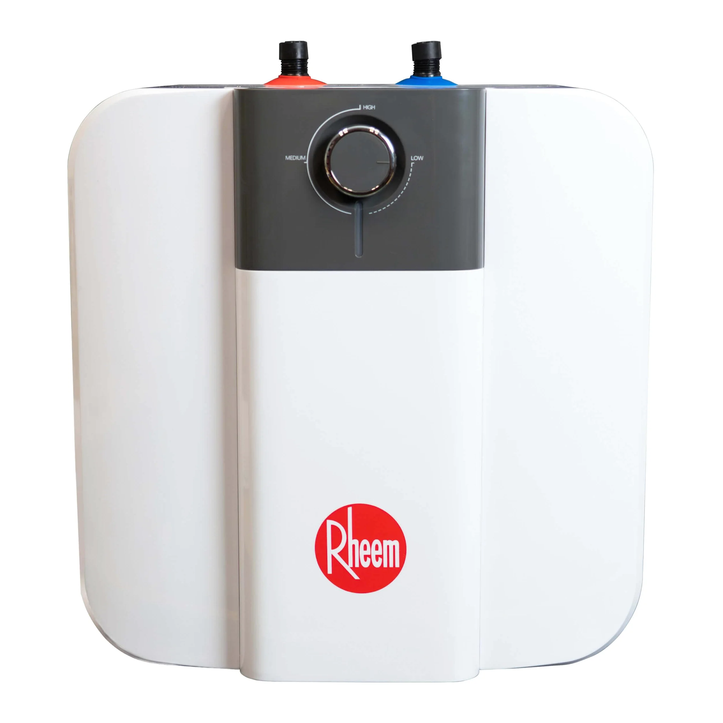 Rheem MiniTank Scaldabagno Elettrico 15L con Termostato Regolabile | Caldaia Elettrica a Risparmio Energetico - Serbatoio Smaltato Antiruggine - Installazione Facile con Staffa Inclusa