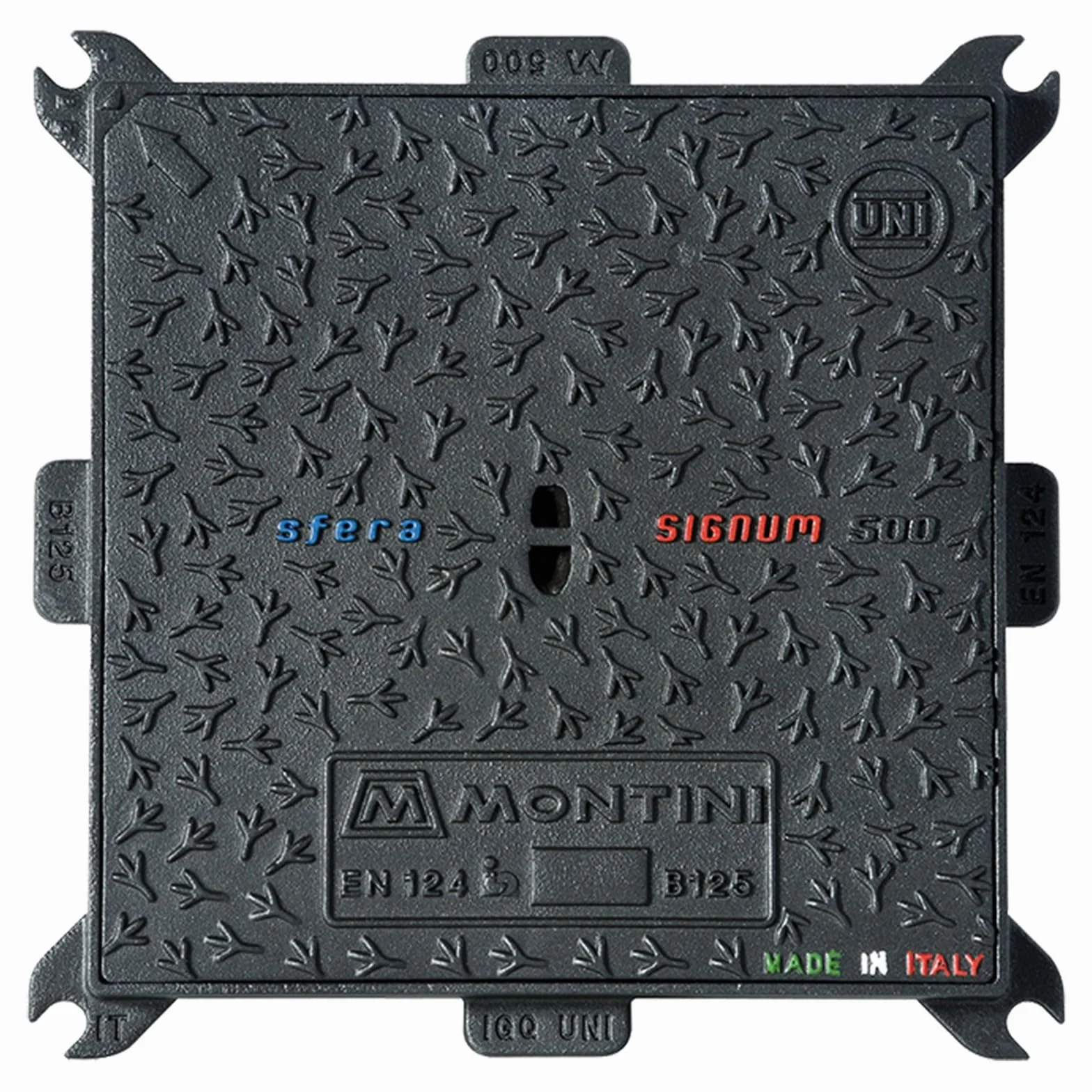 CHIUSINO IN GHISA B125 SIGNUM 40 x 40 Kg 11