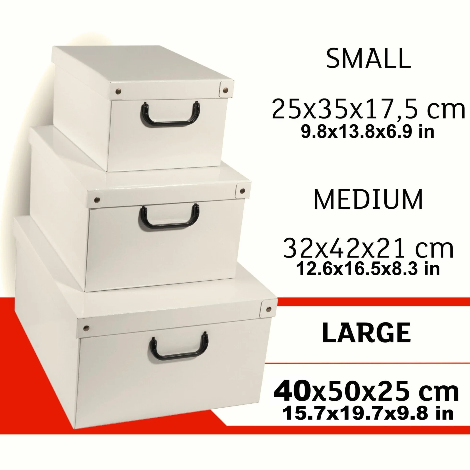 Lavatelli Set 2 pezzi Scatole armadio in cartone organizer vestiti biancheria cambio stagione Cuoio 50x40xh25 cm