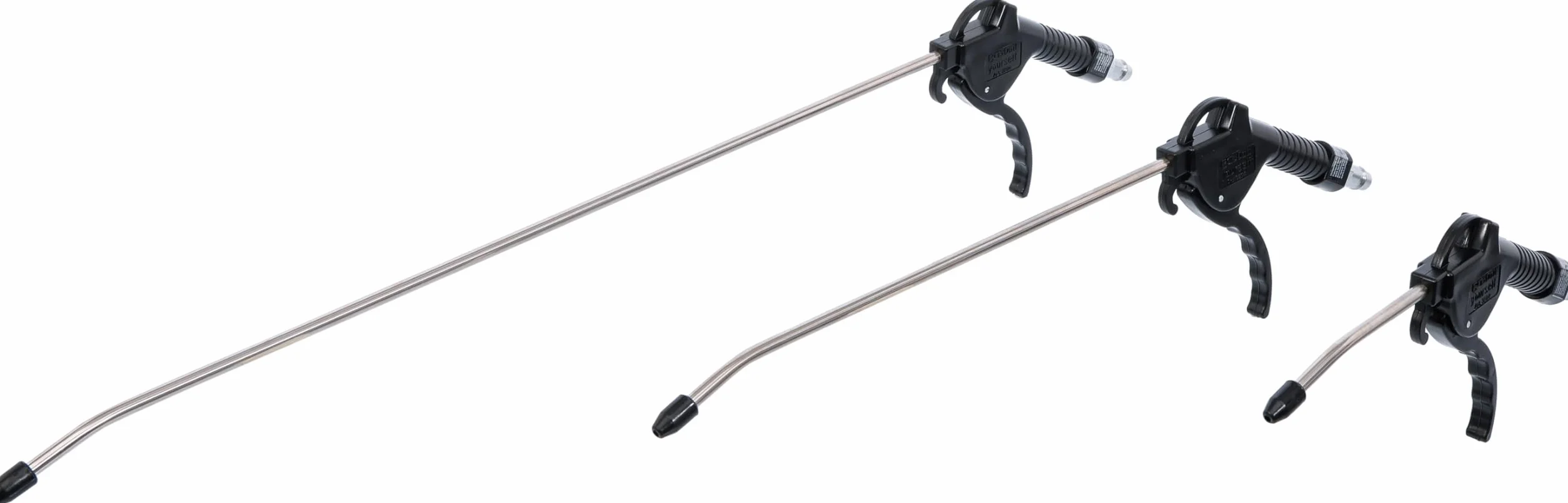 BGS Diy 3294 | Serie di pistola pneumatiche per soffiaggio | 110/300 / 500 mm | 3 pz.
