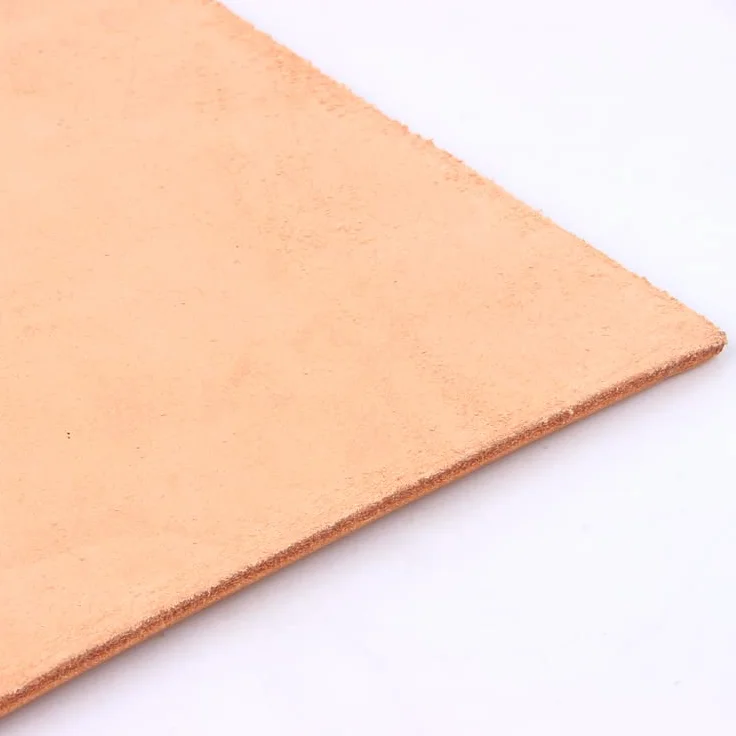 3mm Spessore Del Cuoio Genuino Tessuto Dell'annata Pelle Bovina Concia Al Verdura Artigianato Vera Mucca Nascondere Tan Pi