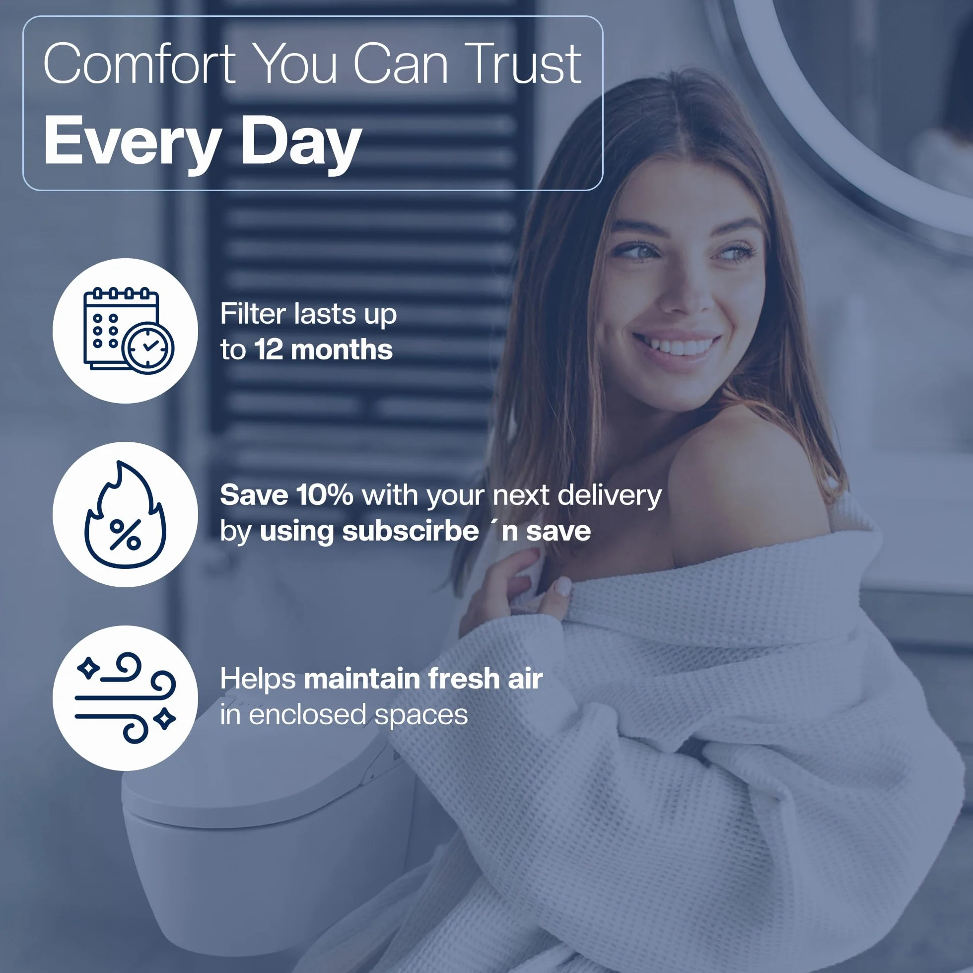 2 Filtri Ceramici Tipo 3 per Geberit AquaClean e DuoFresh – sostituisce 147.072.00.1 – Struttura a Nido d'Ape – per Mera e Tuma