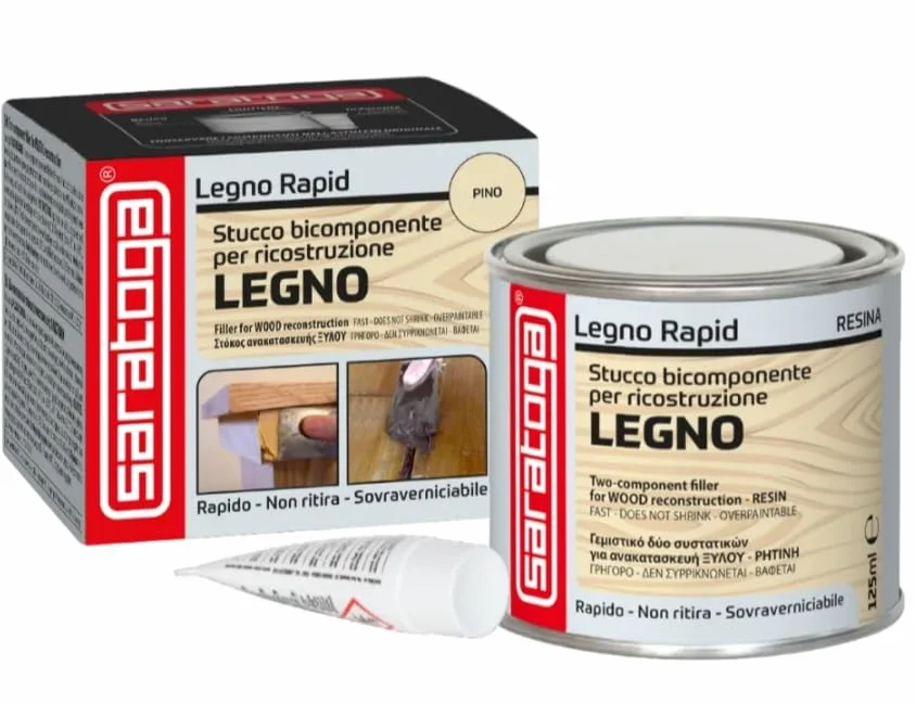 Stucco bicomponente Legno Rapid Pino Saratoga