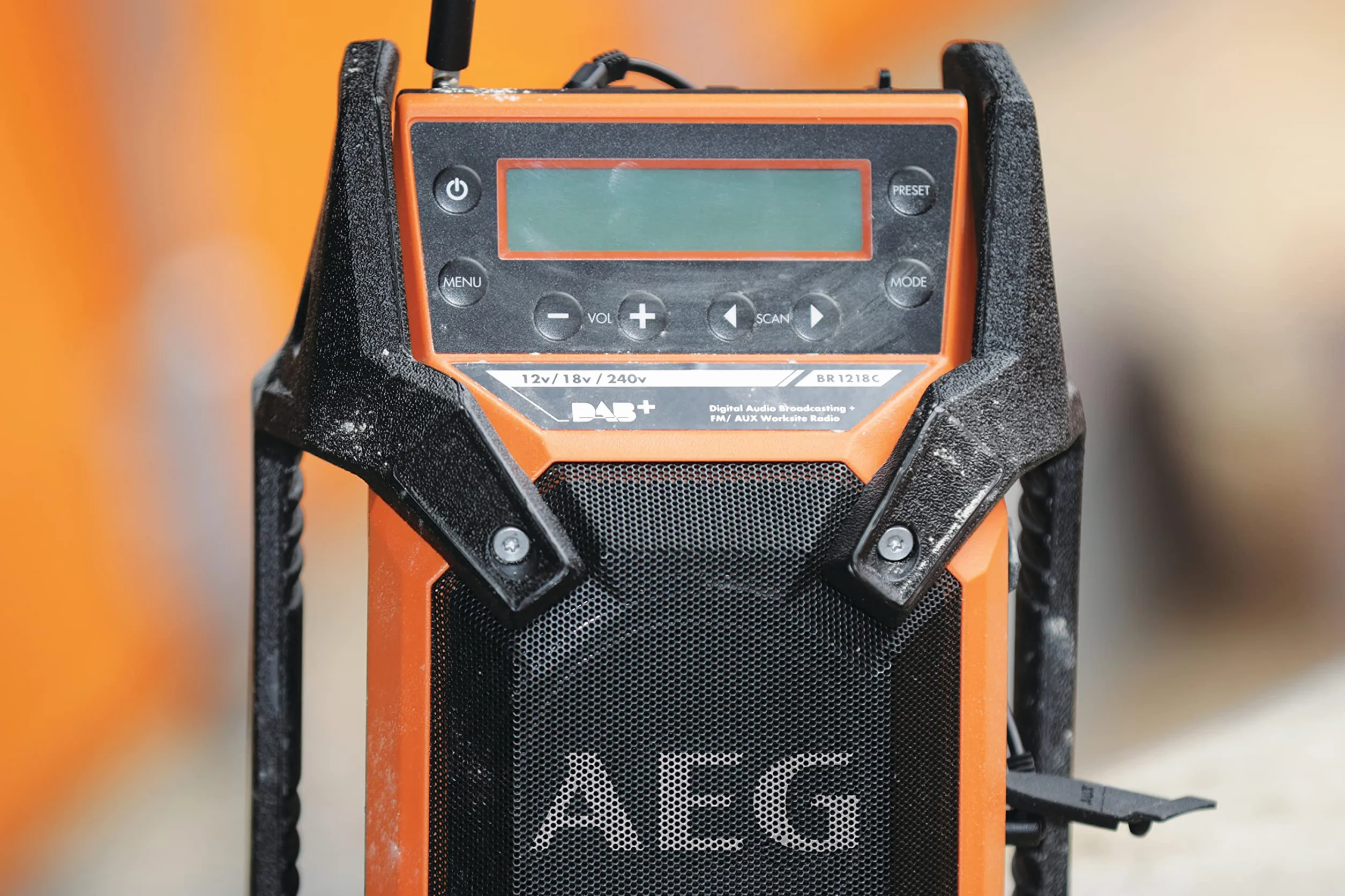 AEG 4935451539 Radio da Cantiere 12 V-18 V Dab+ Usb Senza Batteria Né Caricatore Br 1218C-0