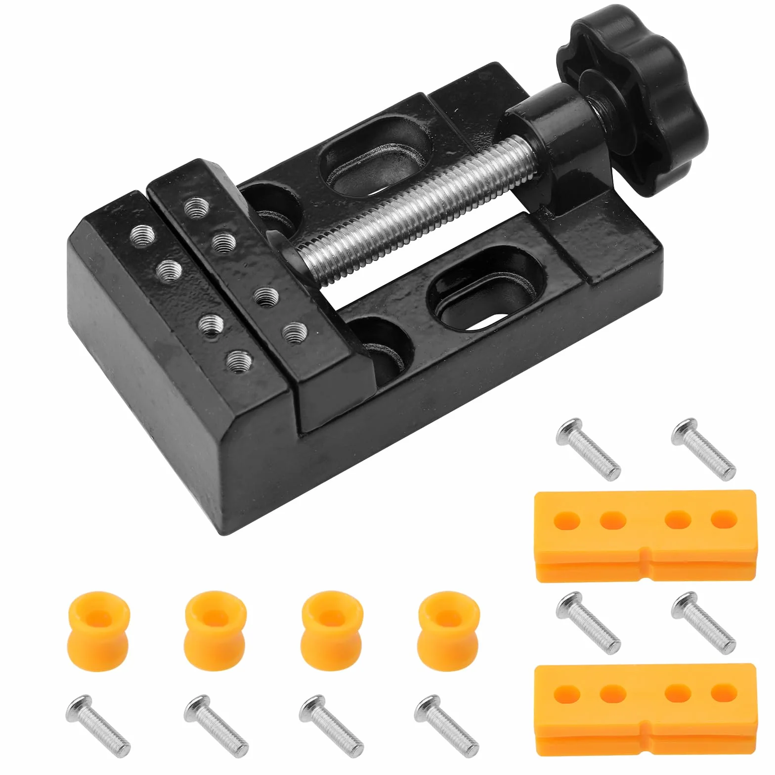 Morsa piccola da 57 mm, morsa per trapano a colonna, mini morsa da tavolo, morsa da tavolo, trapano a colonna da banco, morsa da banco falegname