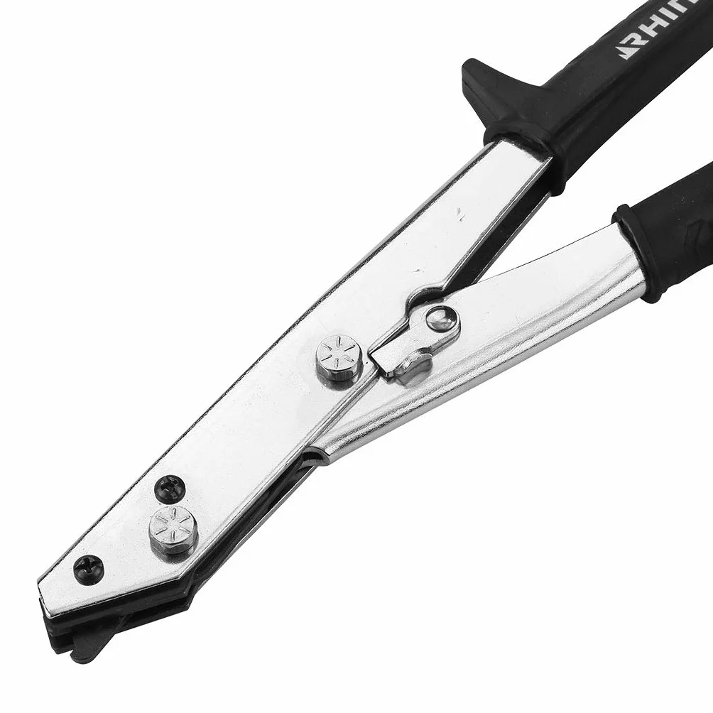 RHINO - Set di 3 utensili, kit 3 pezzi - Cesagliatore/Gripsettrice/crimpatrice - appositamente progettato per piastre - 5 anni di garanzia