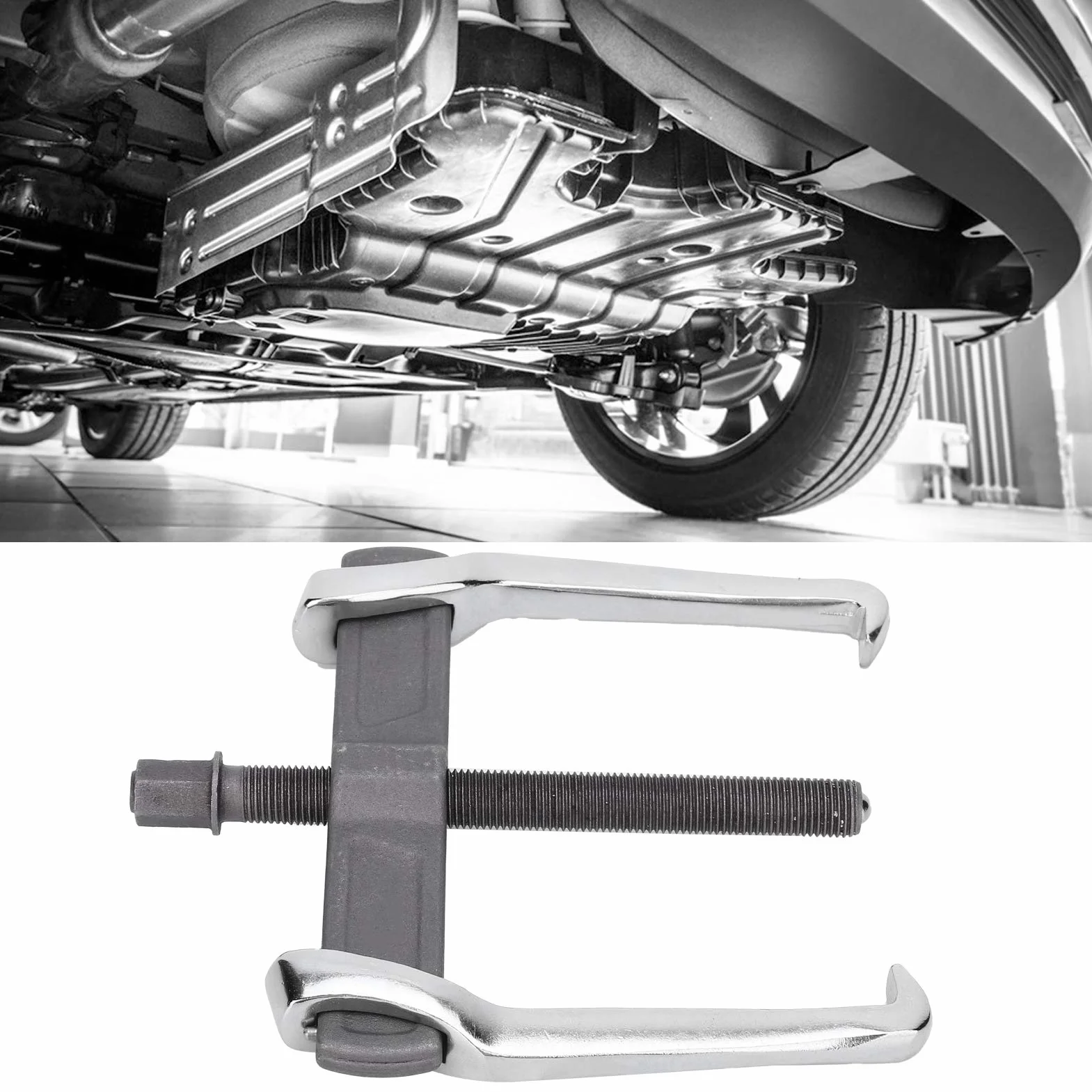 Estrattore per Cuscinetti, Estrattore per Ingranaggi a 2 Ganasce, Strumento di Rimozione Rimozione Regolabile Estrattore Professionale per Copritasti per Ingranaggi, Pulegge, (24 cm/9,4 pollici)
