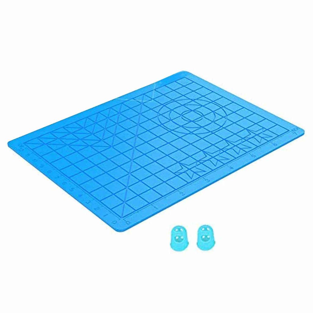 Penna per Stampa in Silicone,Tappetino per Penna Stampa 3D in Silicone,Giocattoli per Bambini
