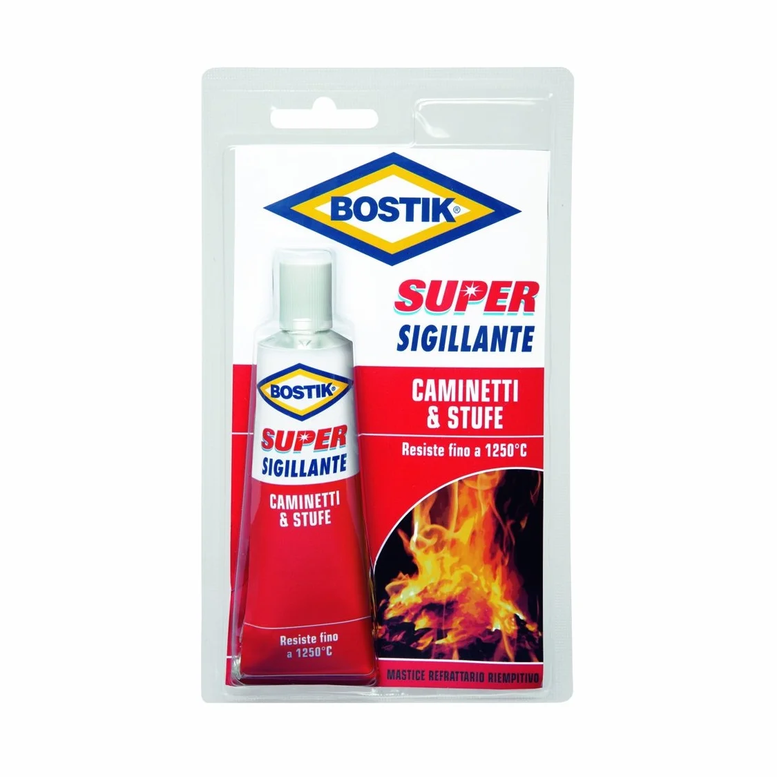 SIGILLANTE BOSTIK CAMINETTI E STUFE