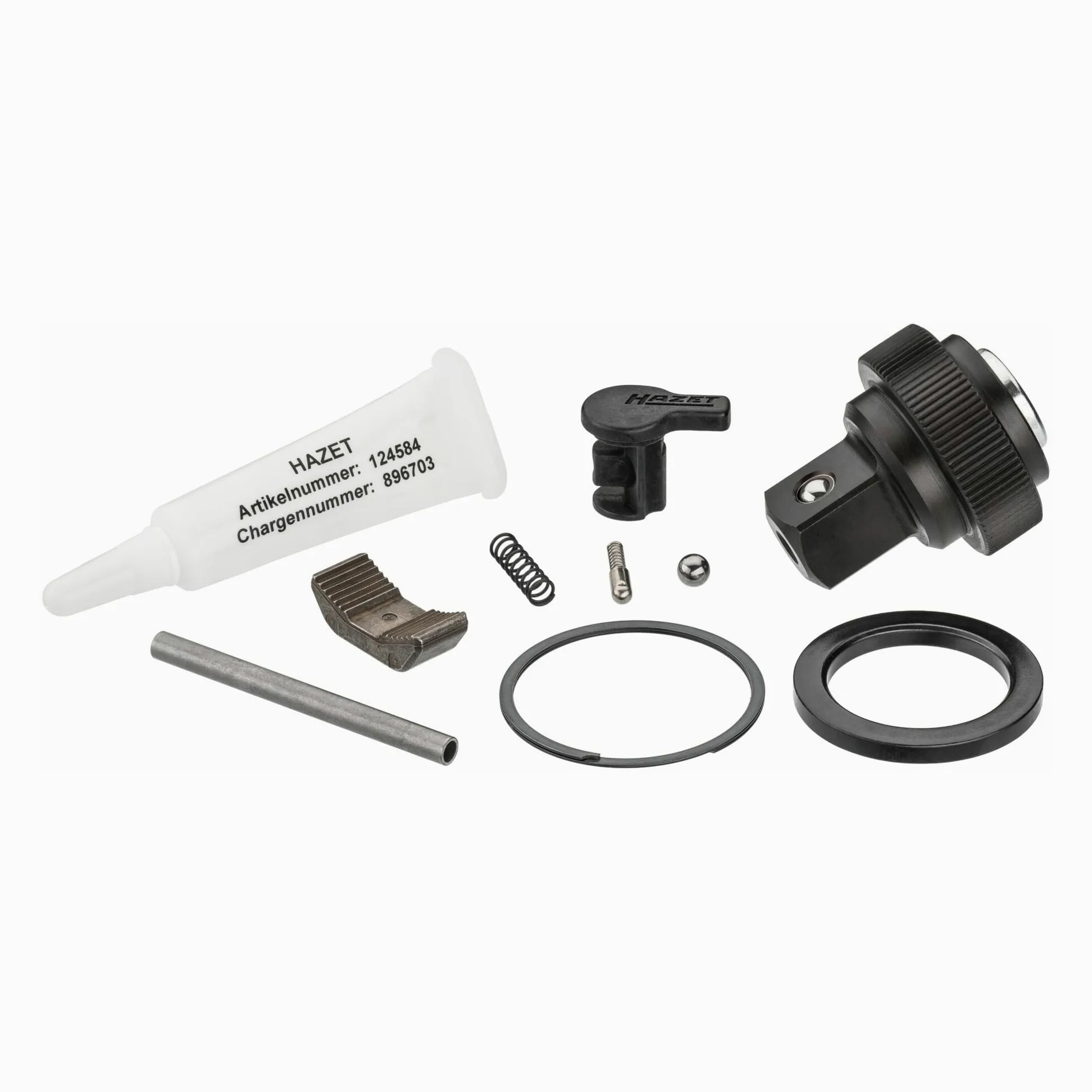 Hazet Set di ricambio ruota a cricchetto con blocco di sicurezza per cricchetto reversibile 916HP/916HPS/916HPL - 916HPS/10