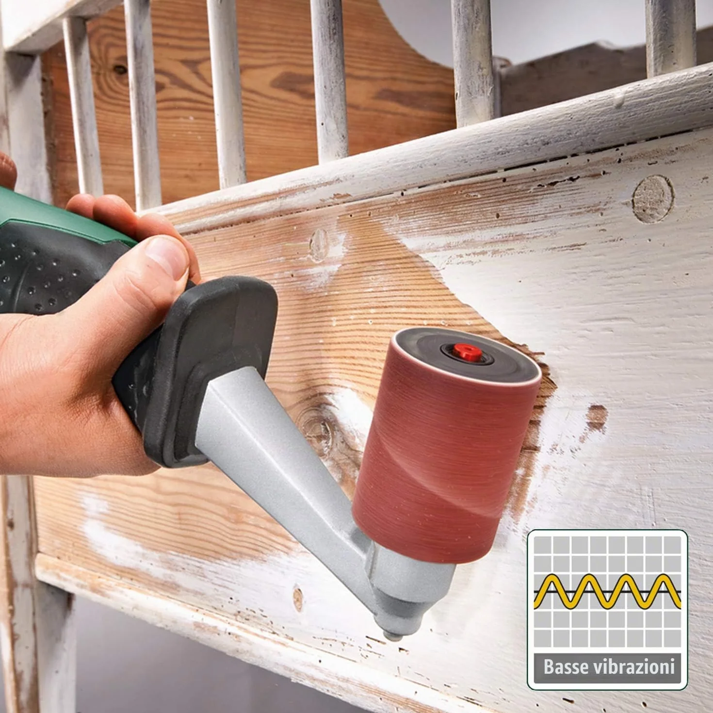 Bosch Texoro Levigatrice a rullo abrasivo 250 W 3 accessori